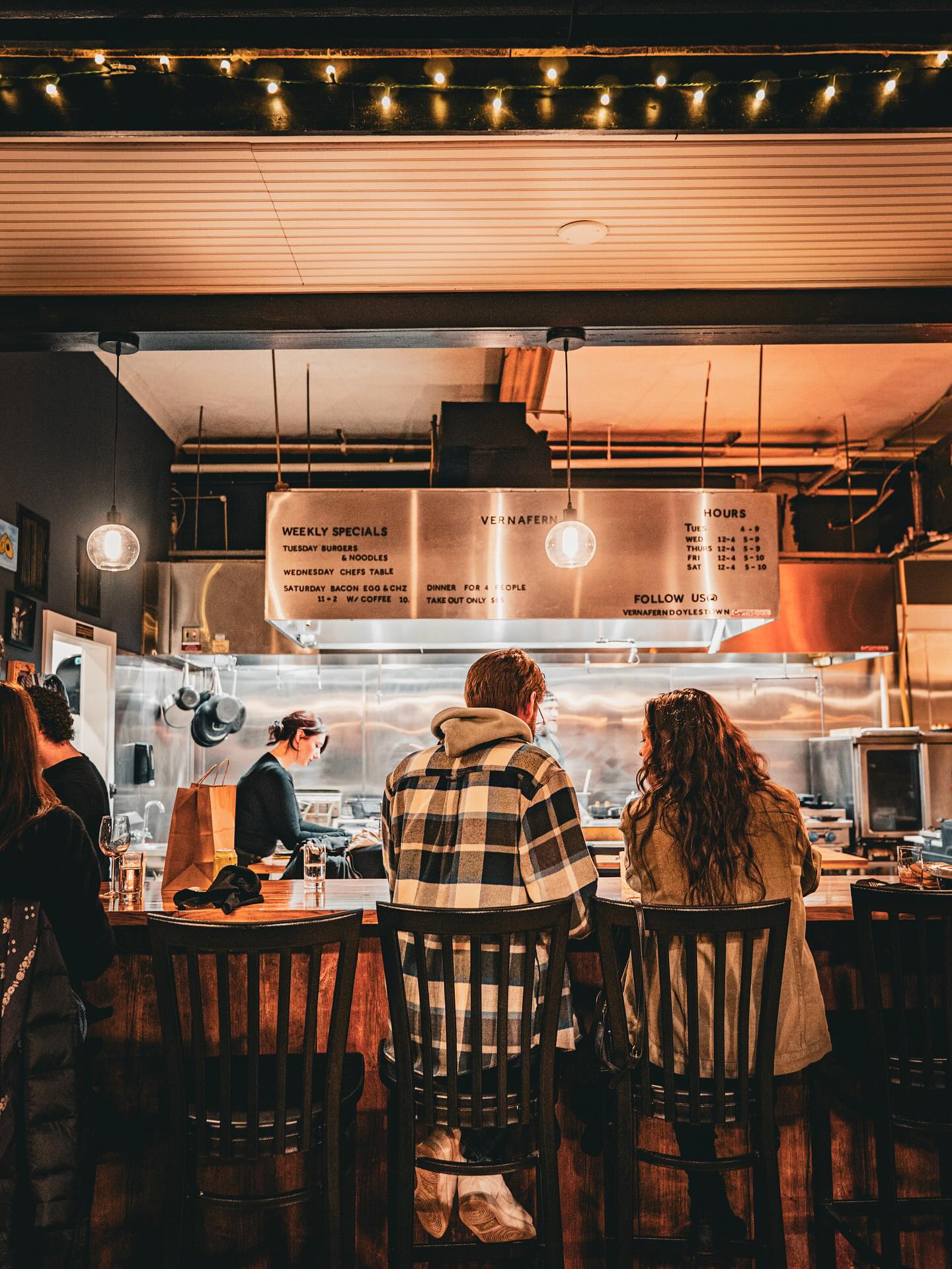 Our reservations for Valentine’s Day are very booked but we are offering our Valentine’s Day menu on Friday night as well!