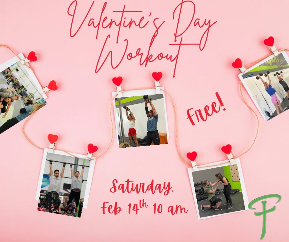 ❤️ Sweat Together, Stay Together!
Looking for a Valentine’s Day date that’s a little more “endorphin high” and a little less “food coma”? Forget the box of chocolates—come raise your heart rate with us!
Join us for our Free Valentine’s Day Couples Workout. Whether you’re a seasoned gym rat or haven’t seen a dumbbell since high school, this session is for everyone.
🗓️ The Details:
When: Saturday, February 14th
Time: 10:00 AM
Where: CrossFit the Challenge 6425 7th St Ct SW, Cedar Rapids
Cost: Absolutely FREE!
💪 Why come?
All Ability Levels: Our coaches have modifications for every single movement. No one gets left behind!
Teamwork Challenges: Fun partner-based drills designed to build communication (and maybe a little healthy competition).
No Partner? No Problem: Bring a bestie, a sibling, or just yourself—we’ll pair you up with a new workout buddy!
“A couple that breaths heavy together... stays together?” Okay, we’re still working on the slogan, but the workout is solid.
Tag your gym partner below! 👇
#ValentinesDay #CouplesWorkout #FitnessDate #FreeWorkout #CommunityFitness GymLife