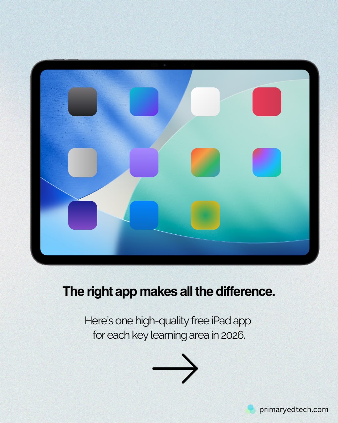 The right app makes all the difference. 📱✨
If you’re using iPads in primary classrooms, the tool you choose matters.
Here’s one high-quality, free iPad app for each key learning area in 2026:
🌍 Virtual reality
🎨 AI
✏️ Drawing
🎬 Stop-motion animation
📸 Photography
👾 Coding
🧱 3D modelling
🤝 Collaboration
🎥 Filmmaking
📊 Adaptive assessment
🗂 Classroom organisation
The goal isn’t more apps.
It’s the right apps — purposeful, creative, curriculum-aligned.
Swipe through to see which tools I recommend 👀
#EdTech
#iPadInEducation
#PrimaryEdTech
#DigitalLearning