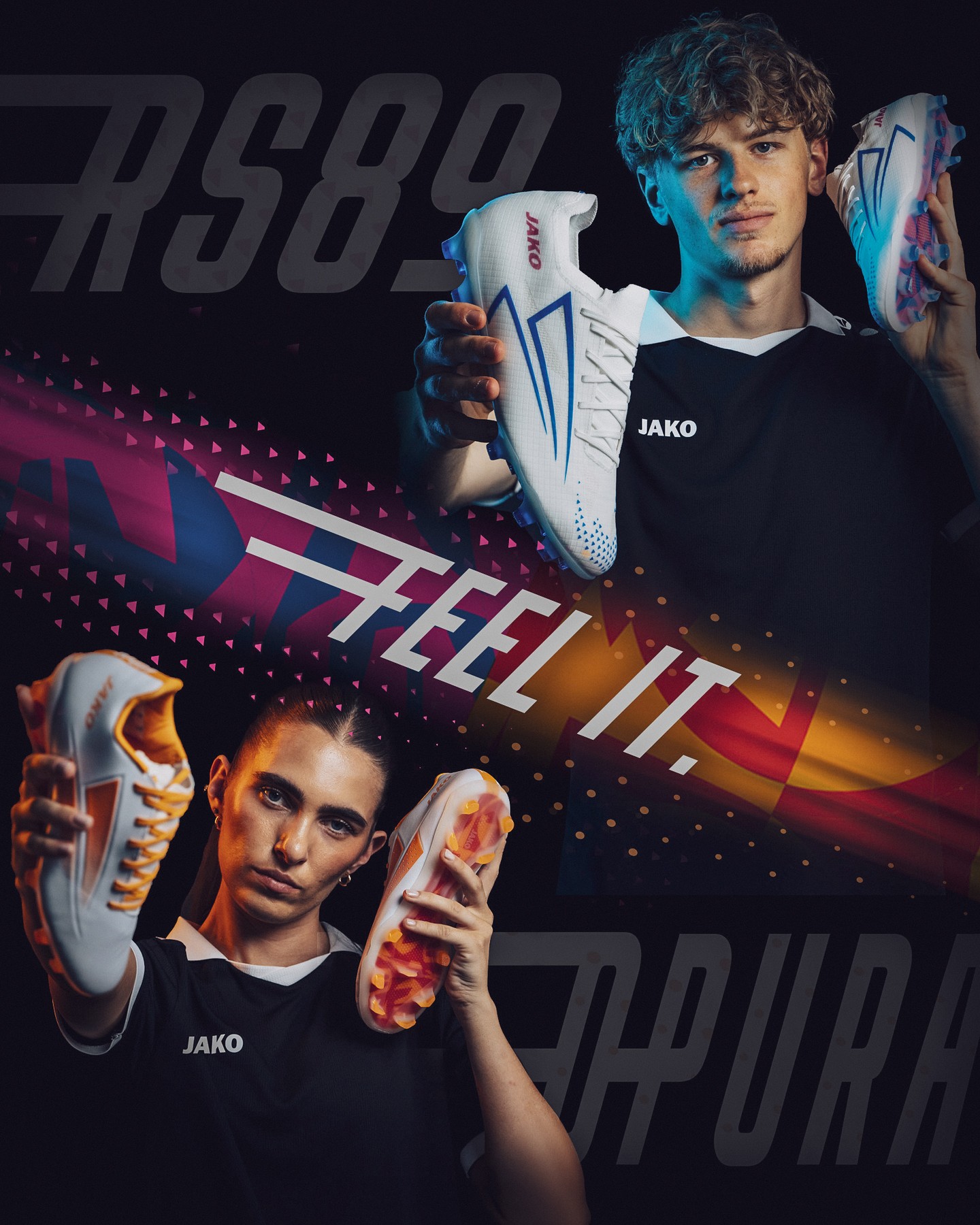 Team RS89 oder Team OPURA? Welchen Schuh wählst du? 💥
Feel the difference ✨
___
#jako #weareteam #feelit #fussballschuhe