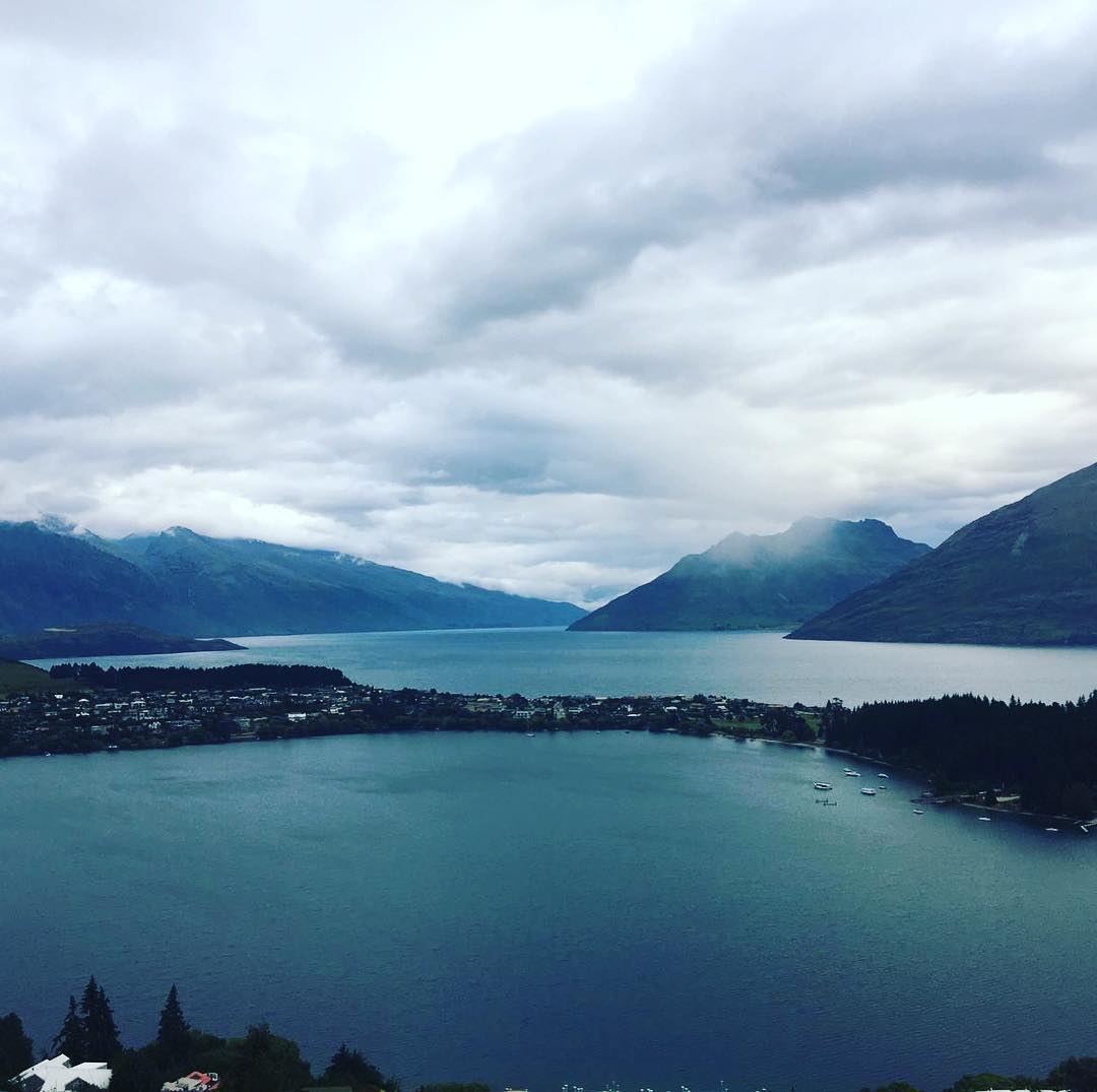 Lake Whaktipu slightly overcast but still a beauty