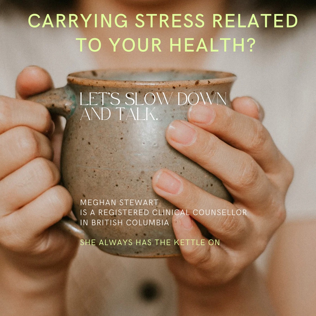 Are you overwhelmed with coping with chronic health or traumatic medical experiences?
Meghan Stewart at Hands to Heart Therapy offers a grounded, compassionate space to heal. She lives with congenital heart disease herself, so she truly understands medical trauma on a personal level.
Booking with Meghan can be a supportive first step toward feeling safer and more at home in your body again.
Find out more here: https://www.handstoheart.online/
Book here: https://handstoheart.janeapp.com/#staff_member/1