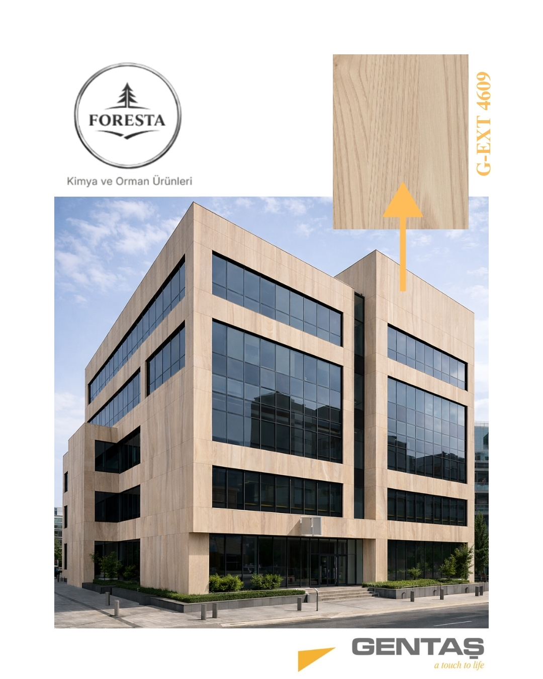 G-EXT 5776 kompakt laminat,
yüksek yoğunluklu yapısı sayesinde dış ortam koşullarına karşı maksimum dayanım sağlar.
Projenize değer katacak çözümler için bizimle iletişime geçin.
#hpl
#mimaritasarım
#cephekaplama