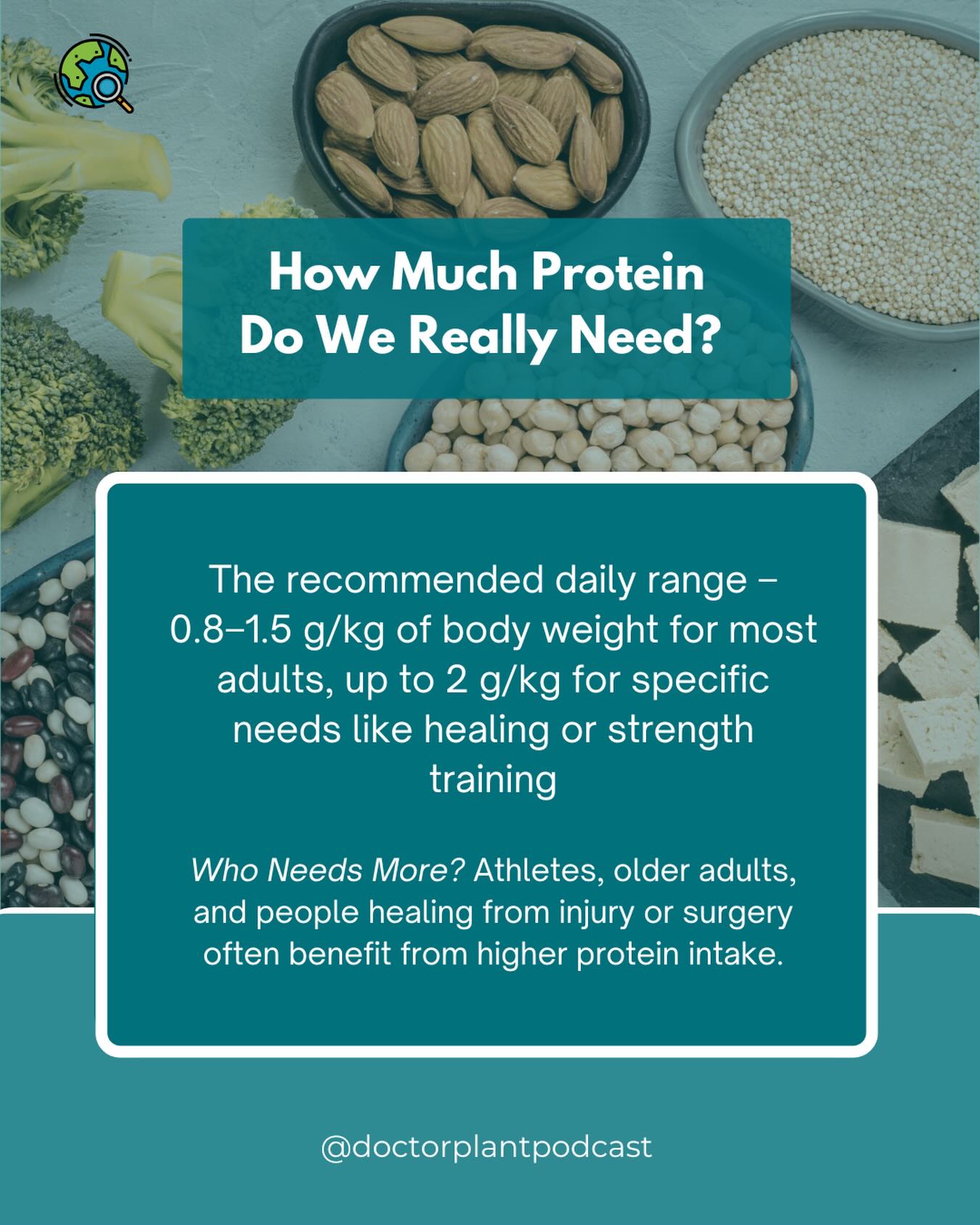 Protein is one of the most talked-about (and most misunderstood) topics in nutrition. In this season of Plant-Powered Physicians, we’re diving into all things protein, cutting through the noise and the hype.
So before chasing the next high-protein trend, it’s worth asking, do we actually know how much protein we really need?
Tune in to the podcast to explore the evidence, the myths, and how plant-forward diets fit into the protein conversation!