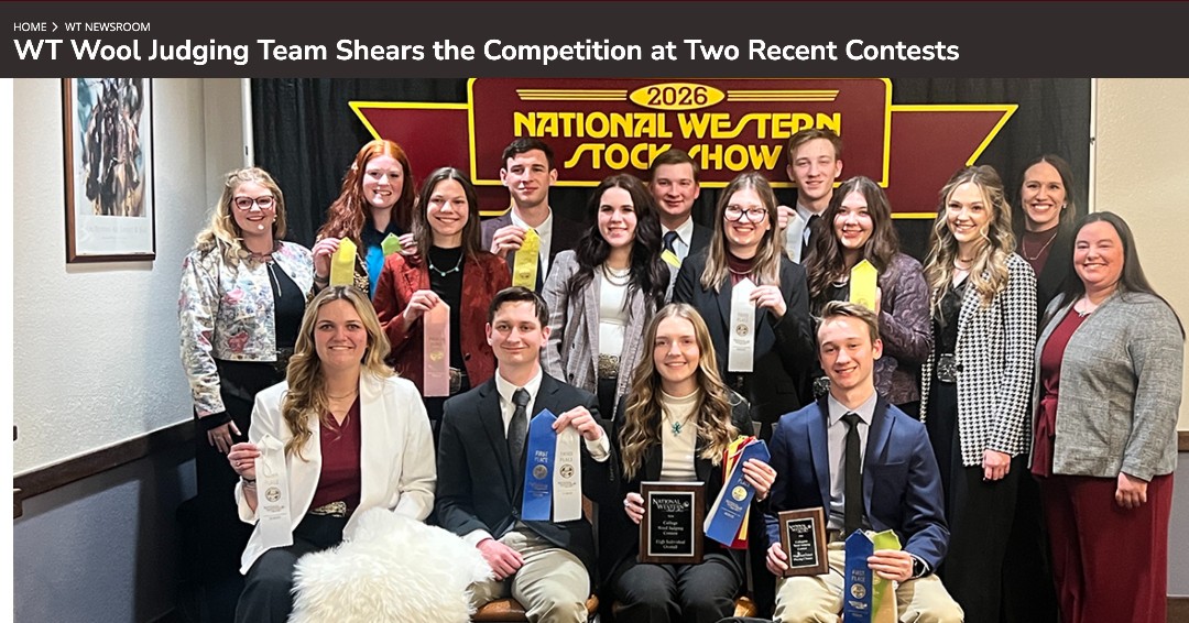 We love sharing news like this! It speaks directly to the strength of agricultural education and hands-on training taking place in the Panhandle. Congratulations to the West Texas A&M Wool Judging team on a great start to the season! Visit the link in our bio to read more. #TheRANGE #PanhandleAg