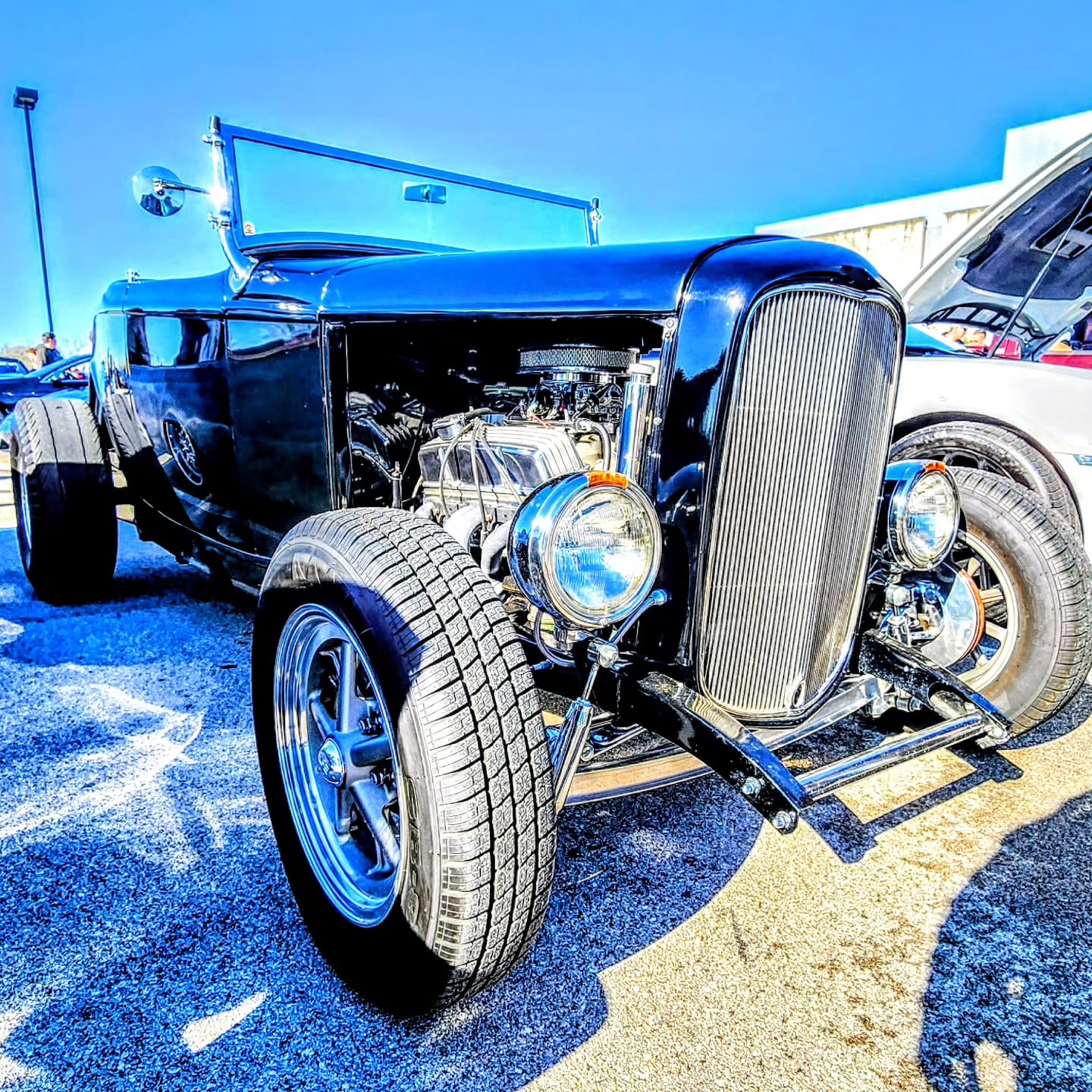 Lexington Cars & Coffee serving up pure hot rod perfection. This clean Ford Model A roadster is all motor, skinny fronts, and fat rearsâexactly how a classic street rod should look. Caught it glistening in the morning sun and couldnât walk past without grabbing a shot.Drop a â€ïž if youâd daily this beast, and tag a friend who needs a project like this in their life.#FordModelA #Ford #HotRod #StreetRod #Cartucky
