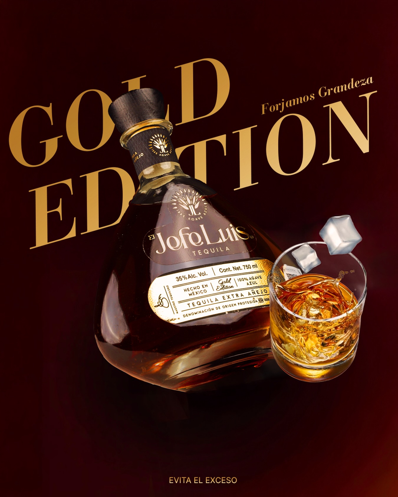 Extra Añejo Gold Edition,
la expresión del tiempo.
#eljefeluis #tequila #forjamosgrandeza #hechoenméxico