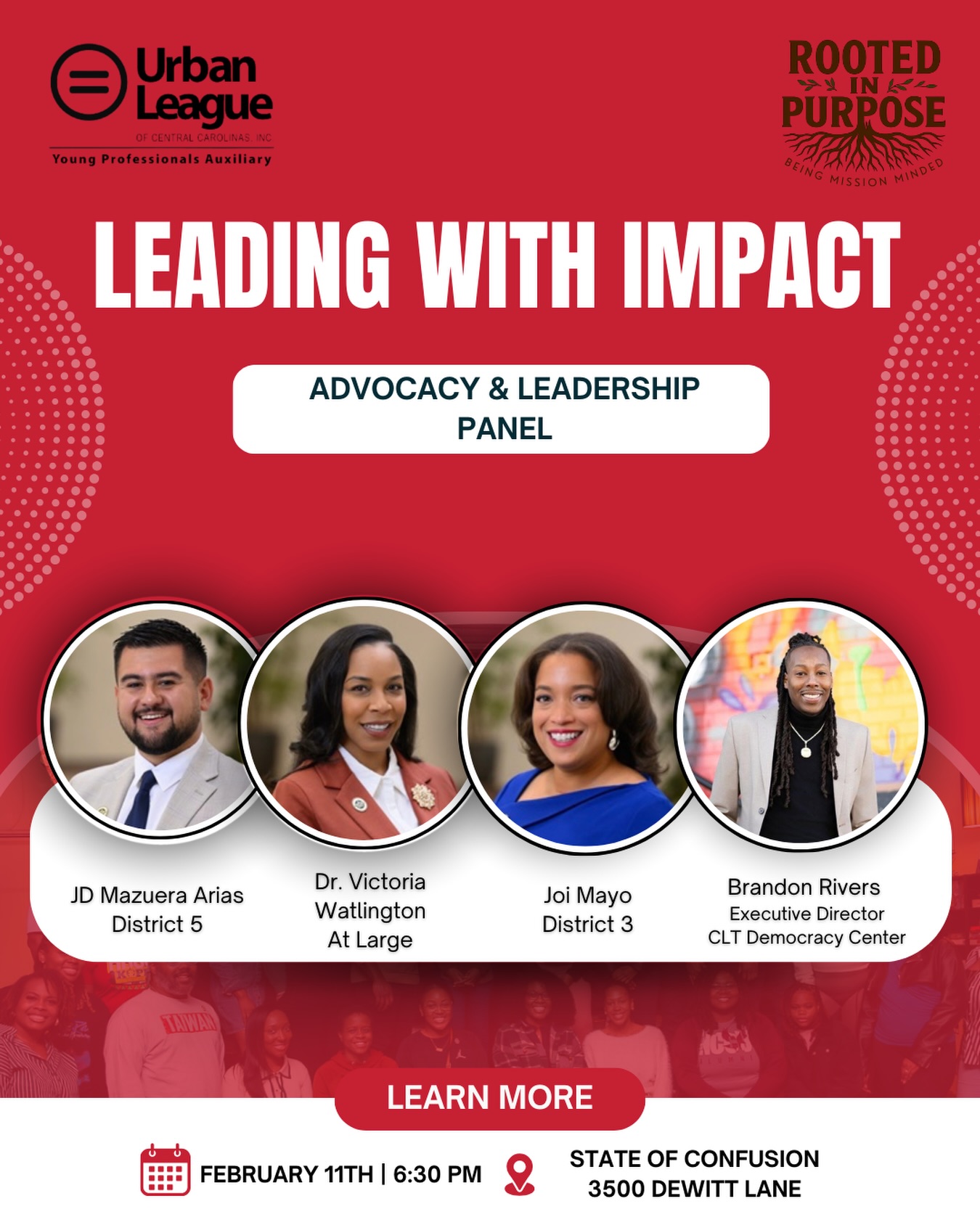 What does it really mean to lead with impact? 🧐
We’re bringing together powerful voices in advocacy and leadership to share real conversations, real experiences, and real tools for change. You don’t want to miss this one.
Save your seat and meet us there ✨
🔗 RSVP now—link in bio
💬 Tag a friend who should be in the room
#LeadershipMatters #CommunityImpact #ULYPCC #CharlotteNetworking #AdvocacyInAction