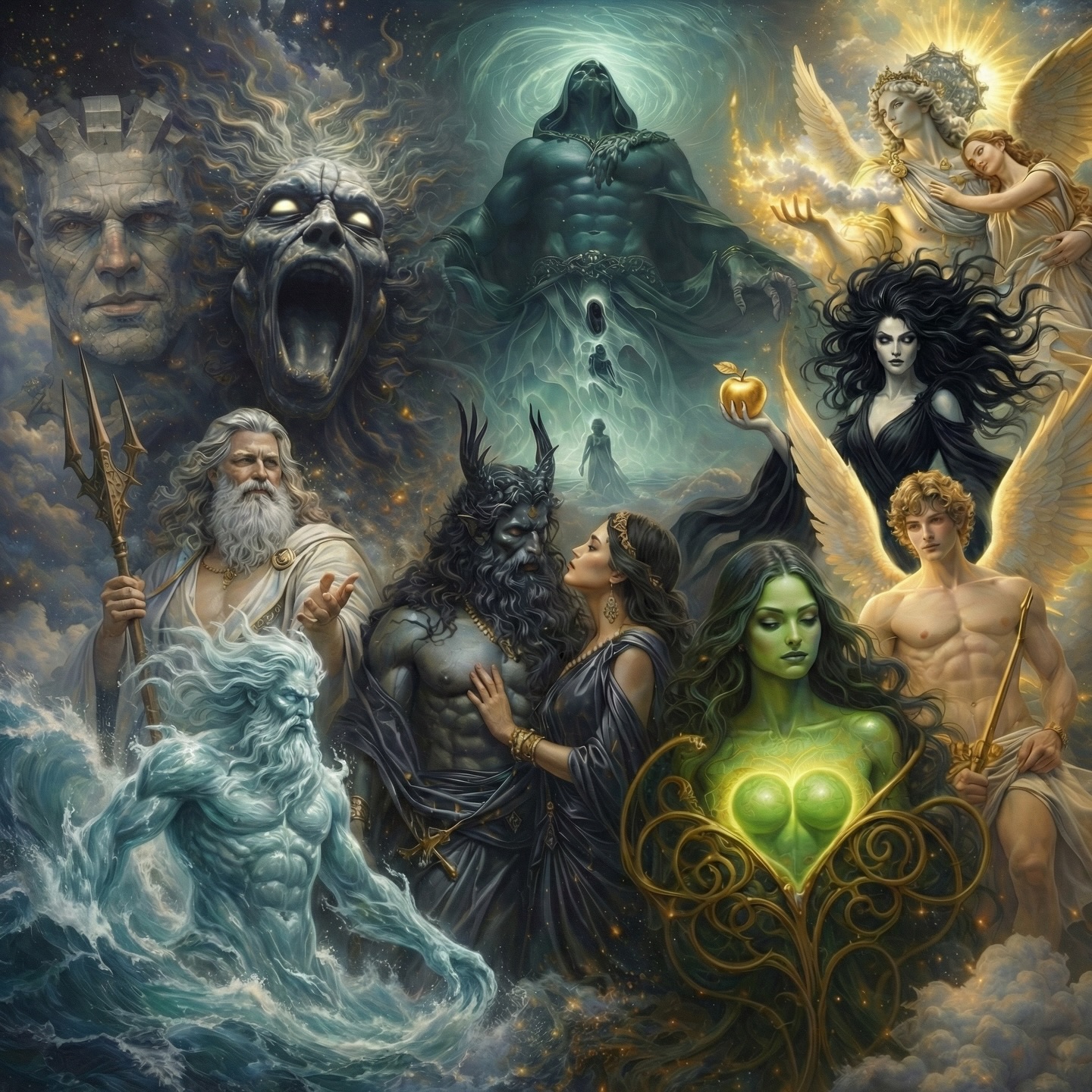 “Primordial Soup” by Joseph Kelly
To remember more about the origins of our consciousness and humanity through the lens of mythology,
visit the NeuroMythology multimedia experience page at JosephKelly.net, signup for the book’s waitlist,
and order a copy of your own on launch day May 1st, 2026AD
JosephKelly.net/myth