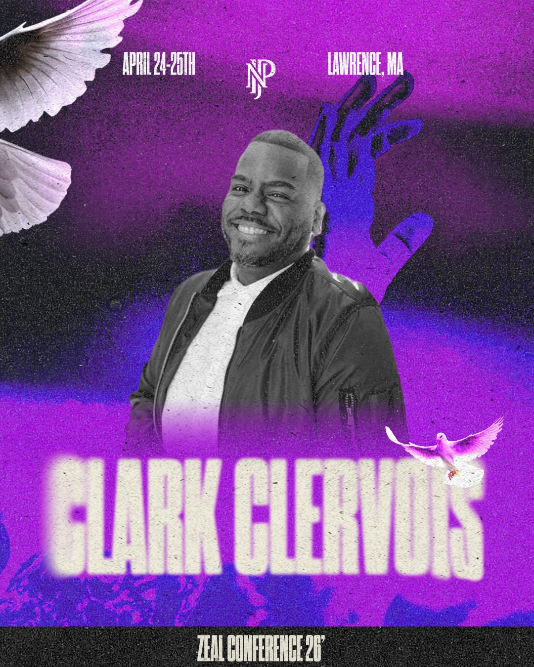 Welcome back the one and only Pastor Clark Clervois ❤️🔥
He is no stranger to Zeal Con. He’s a true pillar in this generation and throughout the New England region. Pastor Clark has a heart for the emerging generation and has a strong pastoral grace that impacts every room he steps into.
We are honored to have him with us at Zeal Con 2026!
❤️🔥 Zeal Con 2026
📅 April 24–25
📍 Greater Lawrence Technical School
Register now! Link in bio🚀