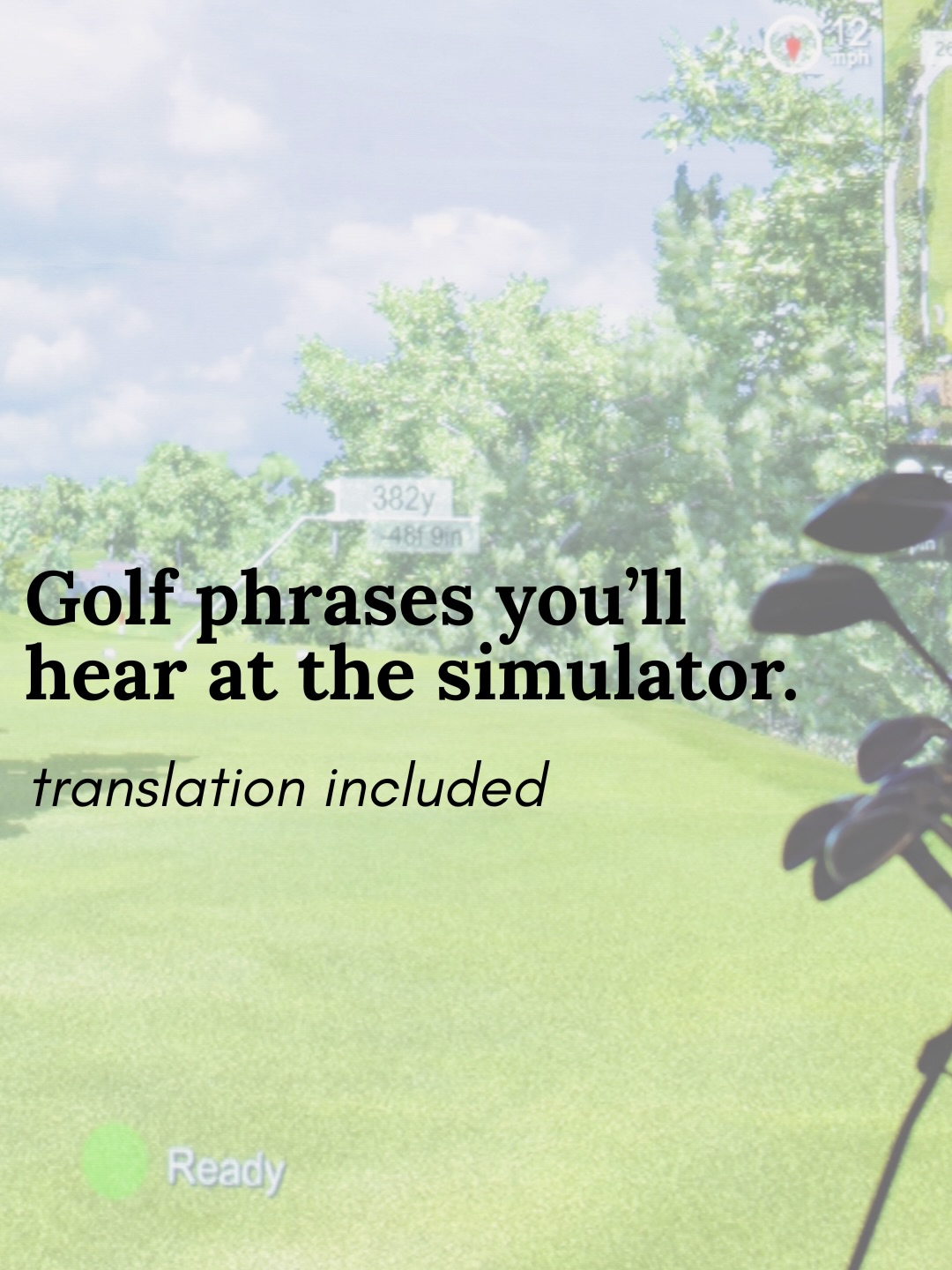 Excuses, excuses…
#SlowrollGolf