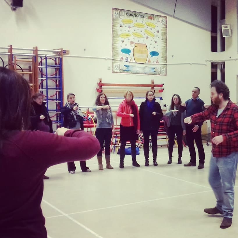 Workshop with the fabulous @domstich