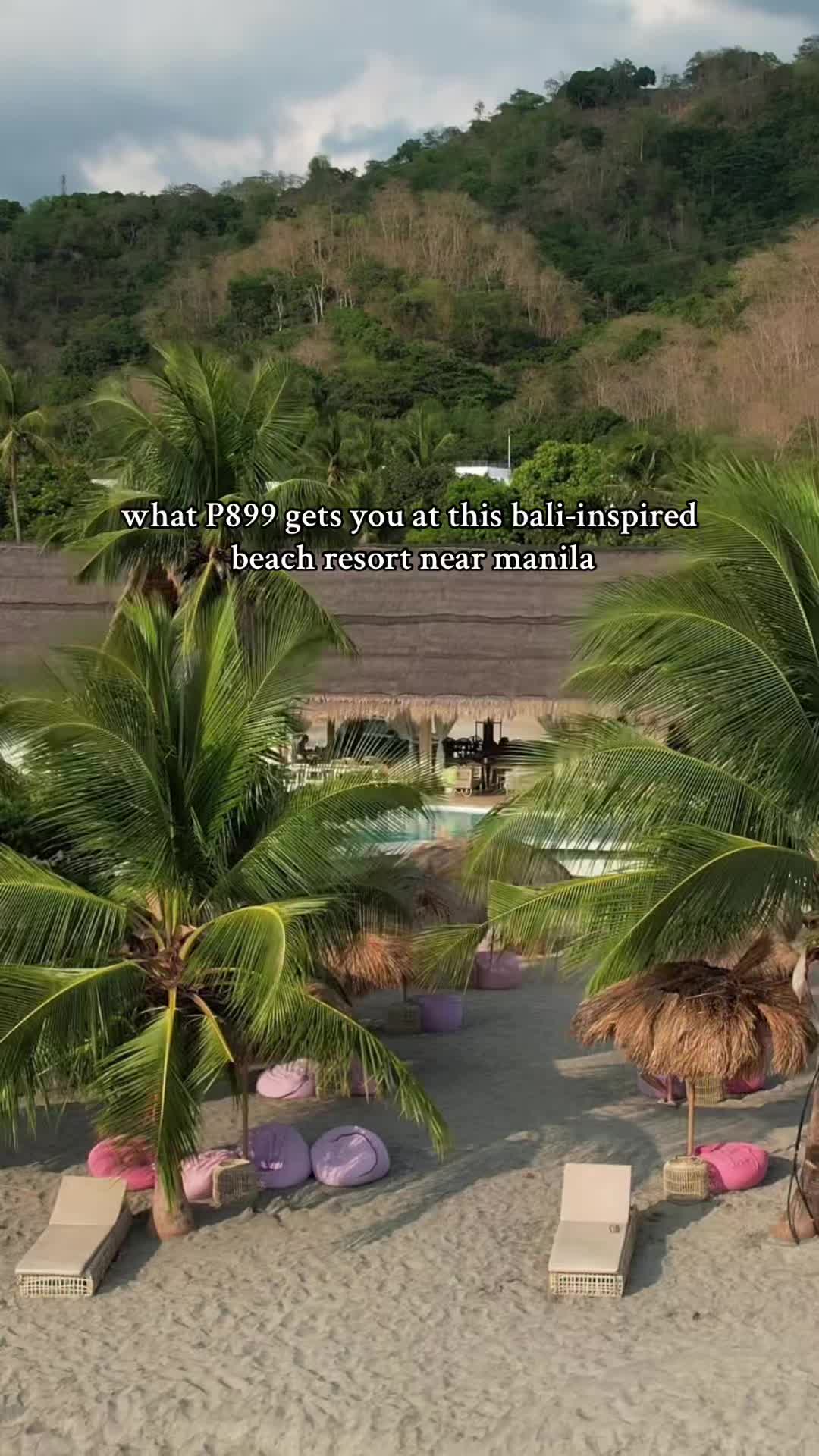 bali? no, this is in zambales 🌴☀️ only 3 hours away from manila