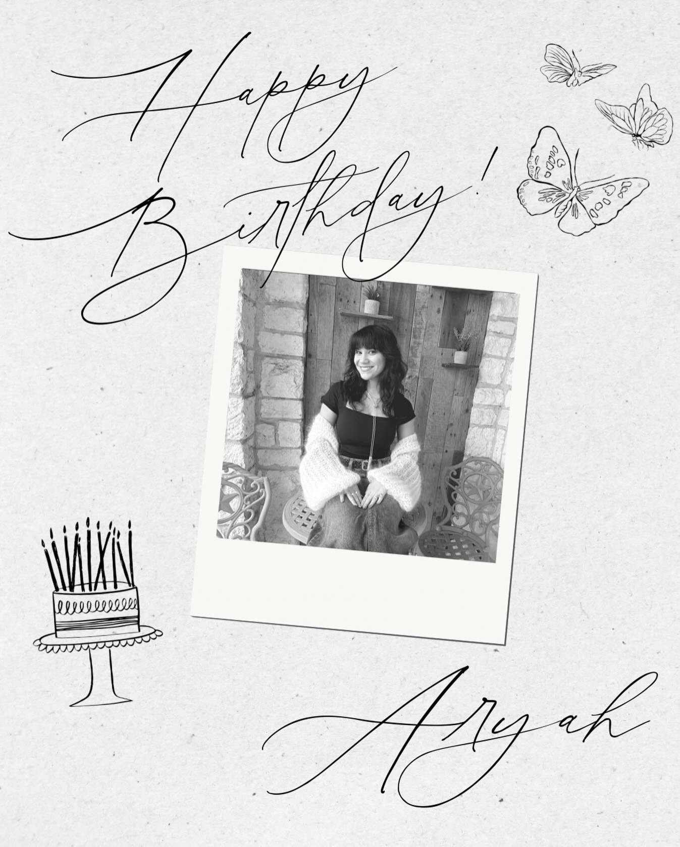 Happy Birthday, Aryah! 🎉🥳🎂 Wishing you an incredible day filled with everything that makes your heart happy. May all your dreams come true, and may an abundance of favor and blessings flow into your life! We love you ❤️