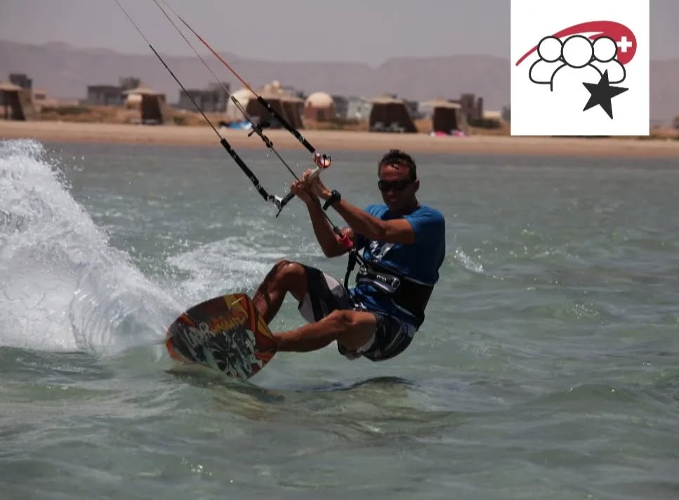 Mario. Seit bald 20 Jahren leidenschaftlicher Kiter — weltweit.