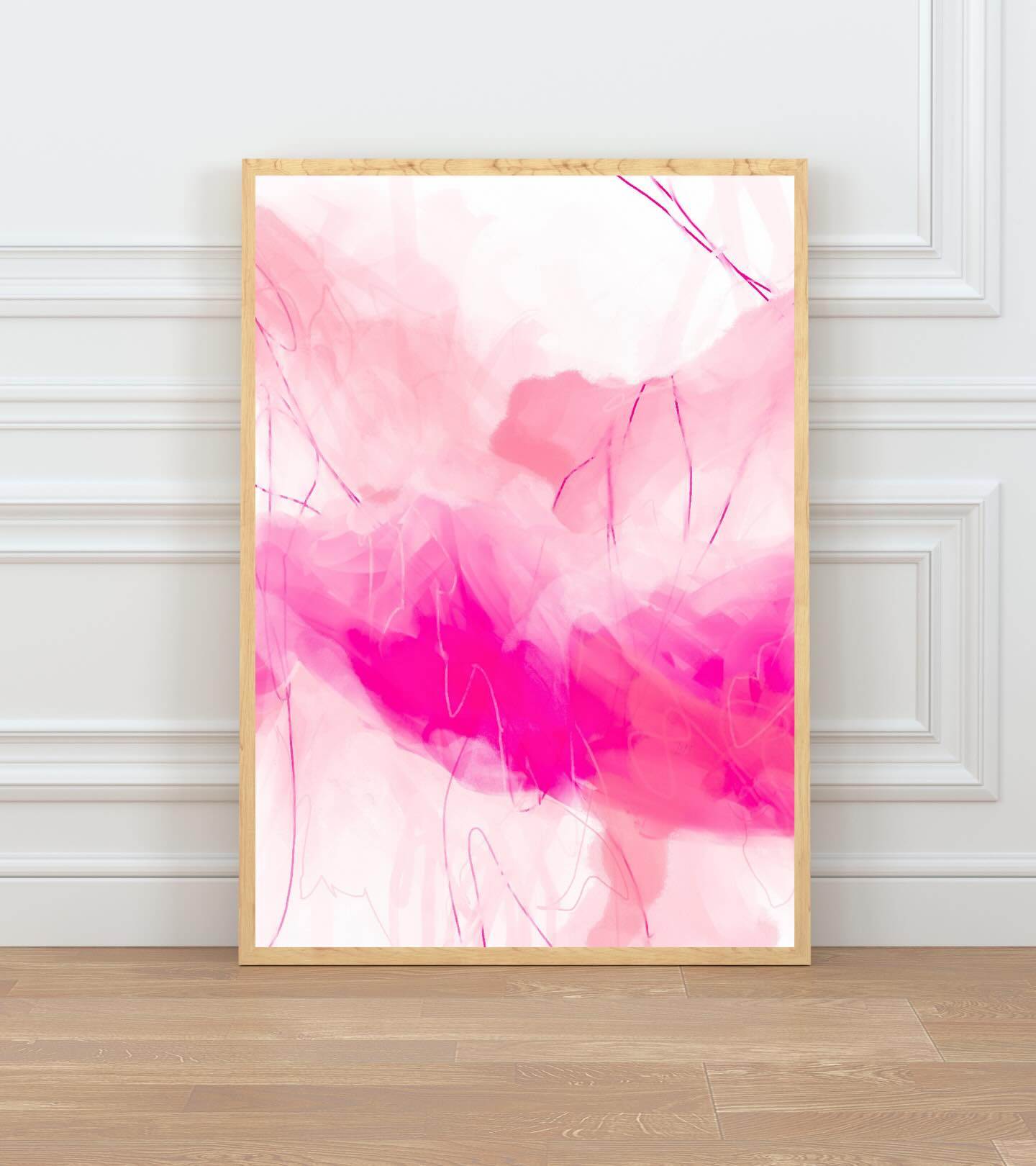Be messy. Be bold. Be bright. Be vibrant. Be dynamic. Be one of a kind.
This painting, Janelle, reminds us not to hold back. It’s available as a print in my Etsy shop.
#abstractart #pinkpainting #boldart #etsyartist #zimmestudio