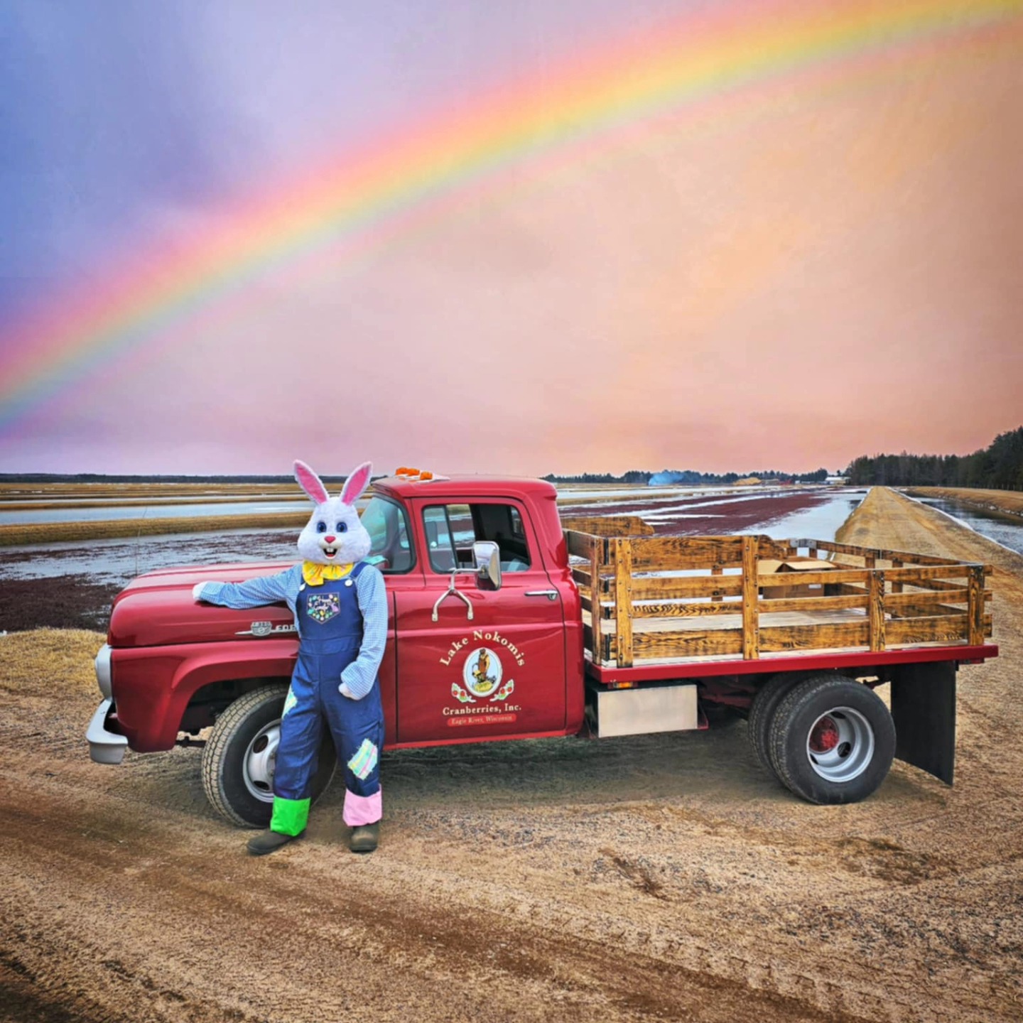 The Easter Bunny will be here for our 2nd annual Easter Egg Hunt on the 19th.
#easter #easterbunny #easteregghunt #lakenokomiscranberries #eagleriverwi