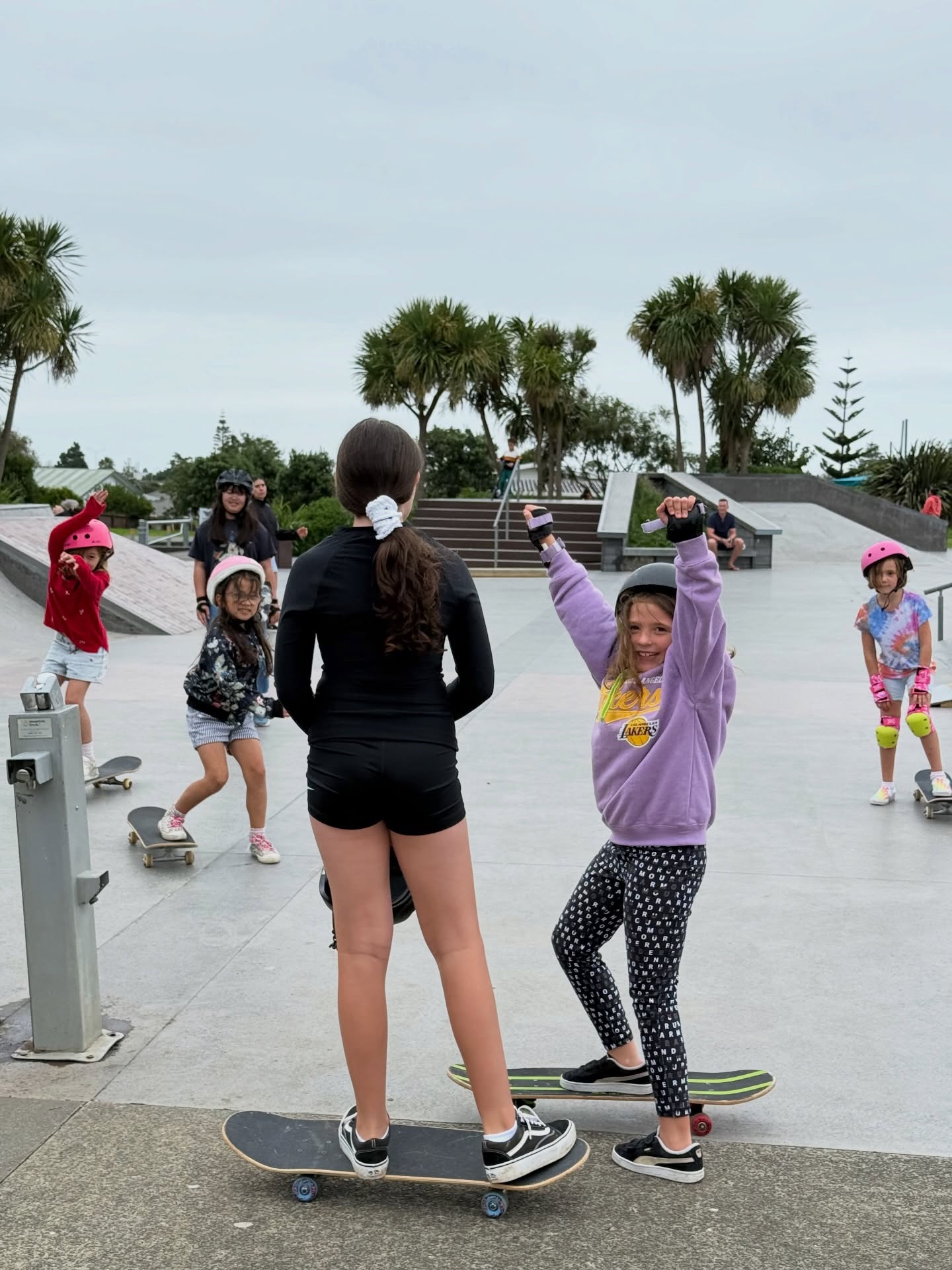 Massive thanks to Out and About AKL & @aklcouncil and various local boards for their support this summer 💌🥰thanks to them we were able to run many free lessons at various skateparks over Auckland, we’ve met so many awesome new faces many of whom had never skated before 🥰it’s been the best watching their passion for skating ignite, and all the little friendships that were made along the way ❤️
By having these classes free it helps families access different activities for their children and removes any barriers to participation, so massive props to the local boards who help make activities like ours happen 🫶🫶