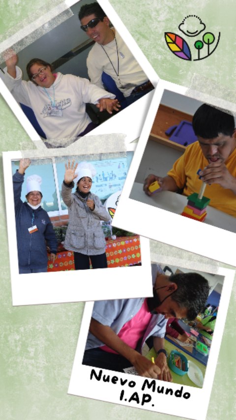 𝗡𝘂𝗲𝘃𝗼 𝗠𝘂𝗻𝗱𝗼 𝗜.𝗔.𝗣. 𝗮 𝘁𝗿𝗮𝘃𝗲́𝘀 𝗱𝗲 𝗹𝗼𝘀 𝗮𝗻̃𝗼𝘀 😄
#nuevomundoiap #semillasdeinclusión #discapacidadintelectual #diversidadfuncional #neurodiversidad