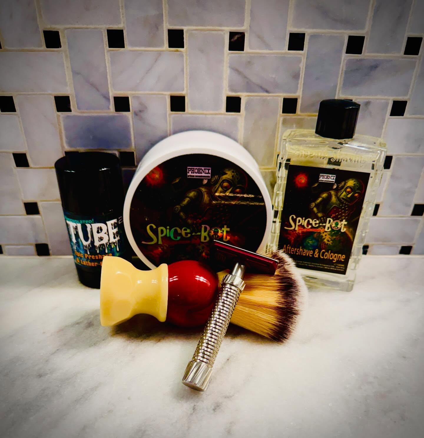 Thank you @phoenix_shaving @oliworks #sotd #wetshaving #shavelikeyourgrandpa