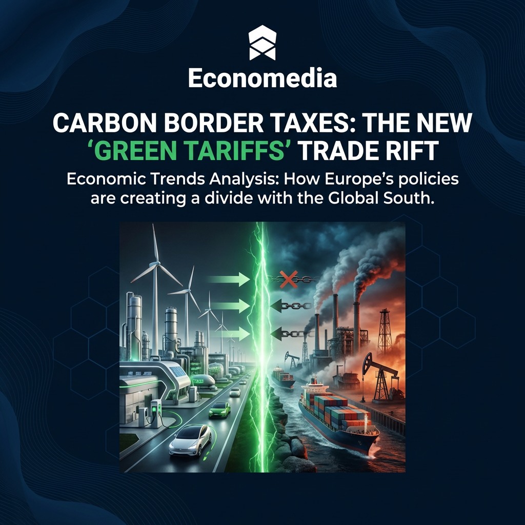 Europe's carbon border taxes aim to fight climate change, but are they creating a new North-South divide? 🌍 The "green tariffs" debate is heating up. What's your take? 👇
#CarbonBorderTax #GreenTrade #ClimatePolicy #GlobalSouth #TradeJustice