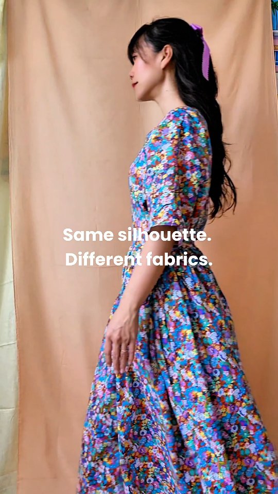 Same Freya, different fabrics+
Isn't it awesome how the same cut can feel totally different just by changing the print? Some days she’s soft and sweet, some days a little louder.
But the fit? Always easy. Always comfy. Always rocking 😎
#MakennaStudio #FreyaDress #MadeInSG #SlowFashion #DressToExpress