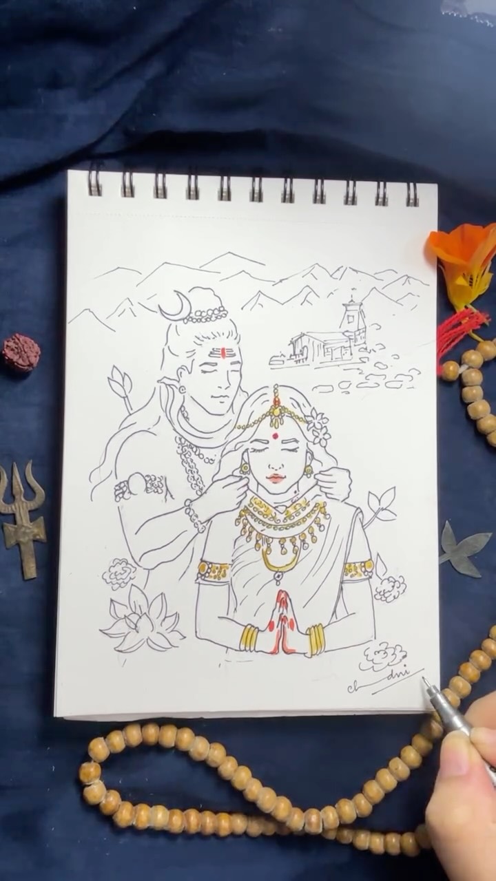 Shiva-Shakti 🔱- The origin of everything..
Happy Maha shivratri
#mahashivratri #shivshakti #harharmahadev🙏🌿🕉️ #mahadev #art