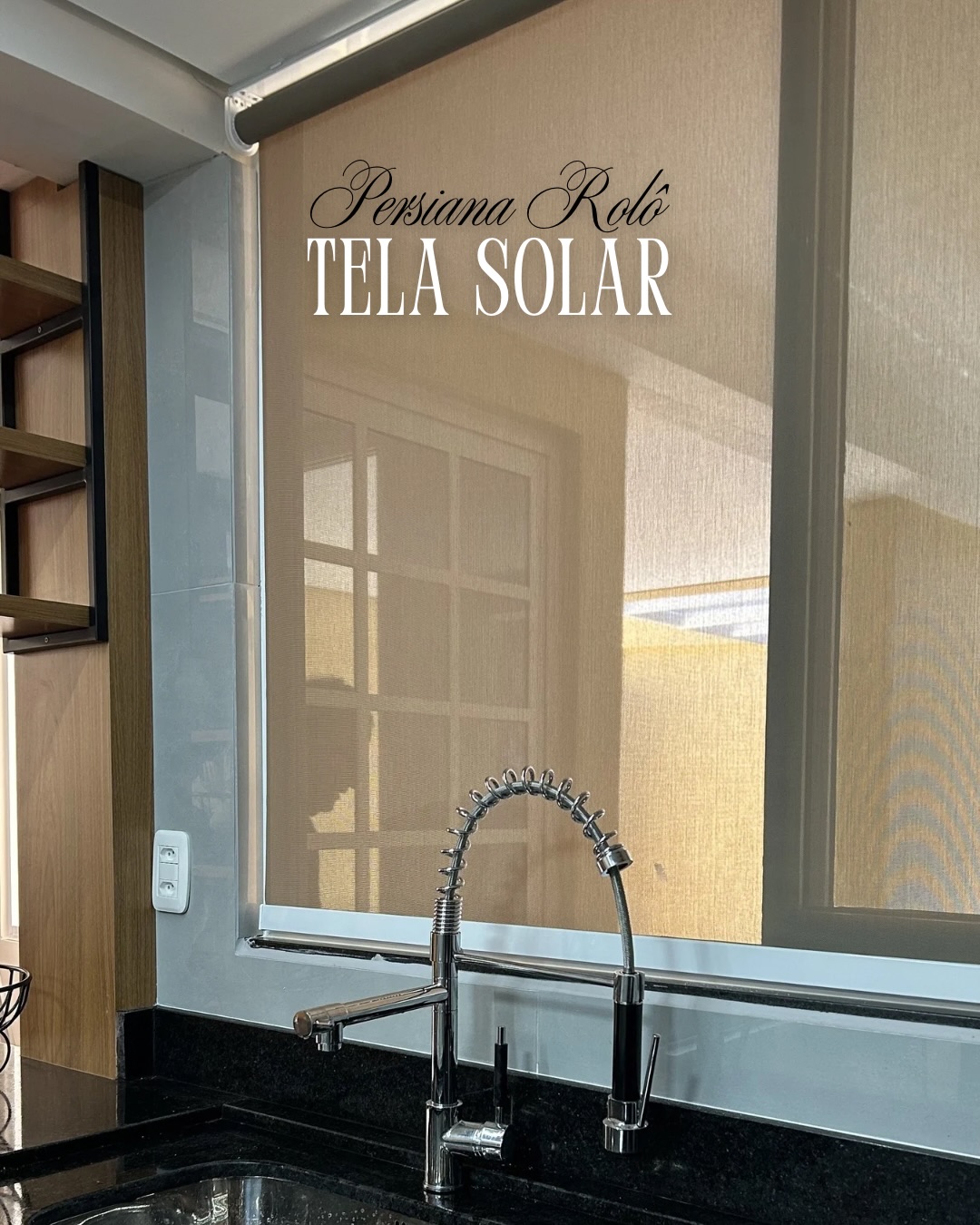 Controle de luminosidade, proteção e sofisticação em um só produto.
A Persiana Rolô Tela Solar reduz o calor, protege seus móveis dos raios UV e mantém a visão externa, sem perder a elegância do ambiente.
Funcionalidade inteligente para quem valoriza conforto e estética.
📩 Envie uma mensagem e descubra a melhor solução para sua casa.