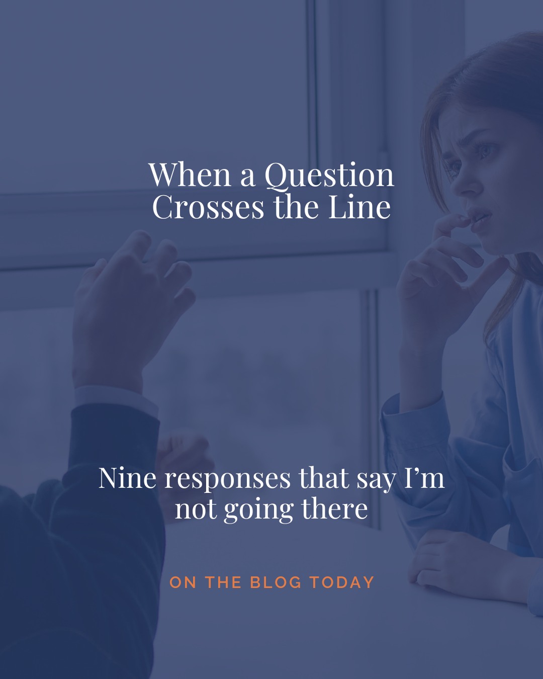 Our February blog is out today.
If you are like me, the perfect comeback comes to mind… about an hour too late.
Instead of replaying the moment in your head, here are nine polite ways to protect your privacy.
You can read it now through the link in my bio.
What is one question you often get asked that catches you off guard?
#ThePoliteCompany #Boundaries #EtiquetteTips