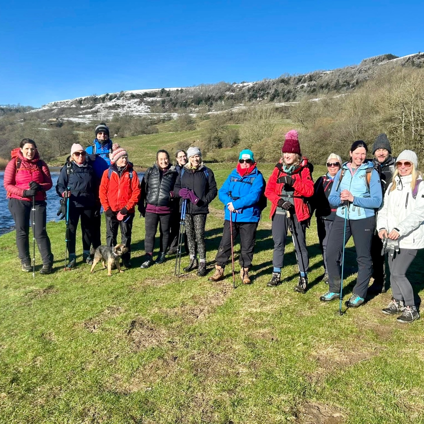 A beautiful day exploring the River Swale at Richmond.
Gorgeous light, powder snow paths and stunning meandering water.
Historic Easby Abbey, smart manor houses and the ancient remains of a Roman settlement.
Magical woodland, waterfalls and big views of the far fells.
Thanks for coming along all. It was lovely to see you all chatting and enjoying the blue skies and sunshine.
9.5 miles and 1000ft of ascent
Find all our weekend walks here:
https://www.yorkietalkies.co.uk/events-yto
#guidedwalks #northyorkshire #yorkietalkiesoutdoors