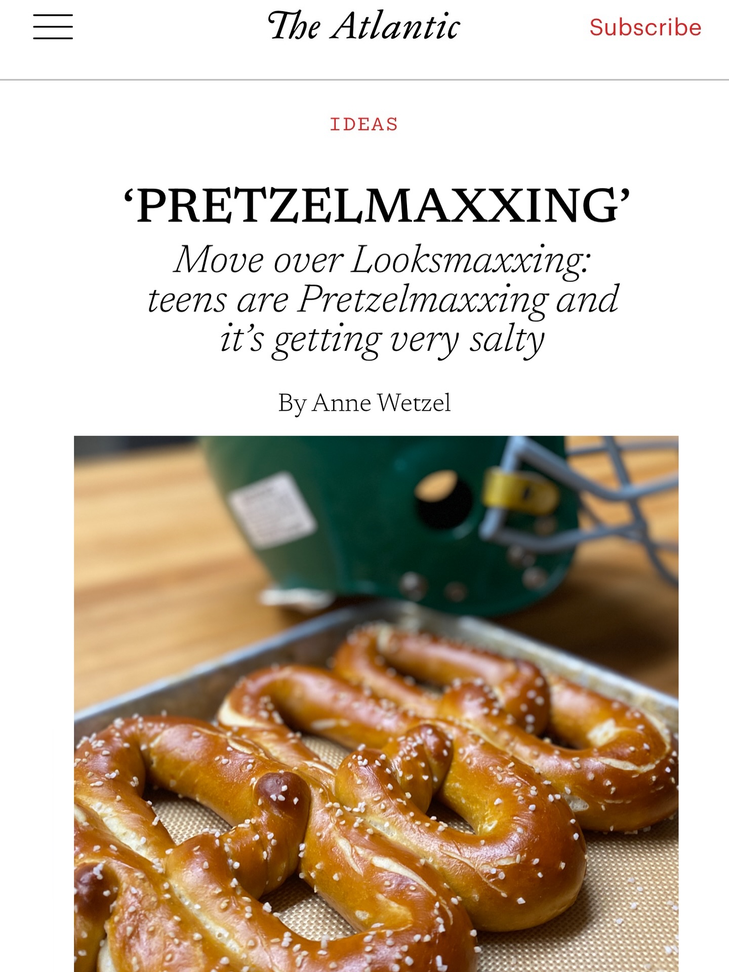 Honestly we don’t even know what this means