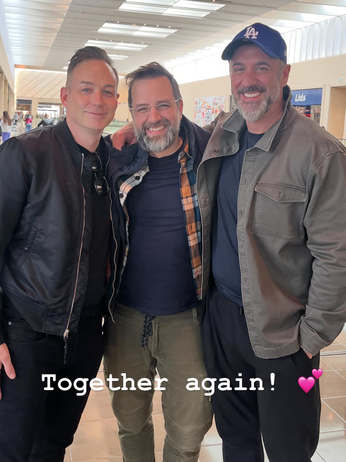 The boys are back in town. @etiennedupuisopera and I are excited to find @vanhorncvh and @scostello929 here in Dallas! Rehearsals for Don Carlo @thedallasopera are beginning and we are really looking forward to it!!