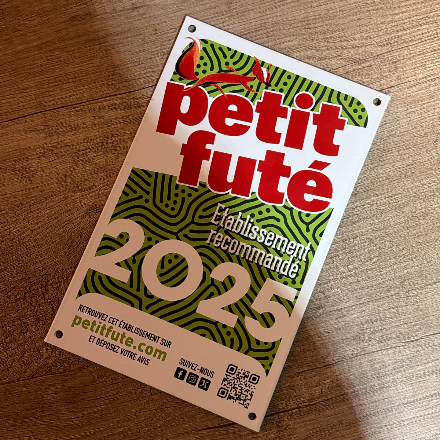 🔥 Recommandé Petit Futé 2025 🔥
Merci au @petitfutebordeauxgironde pour cette mise en avant !
Une belle reconnaissance pour notre équipe et notre engagement à bien vous recevoir chaque jour.
À très vite autour d’un verre ou d’une bonne assiette 🍽️🍷 #PetitFute
#PetitFute2025
#RecommandePetitFute
#LeBouscat
#BordeauxMetropole
BordeauxFood
SortirABordeaux
RestaurantLeBouscat
BonneAdresse
FoodLovers
CuisineMaison
MomentConvivial
OnSeRegale
AdresseGourmande
TeamBouscat
