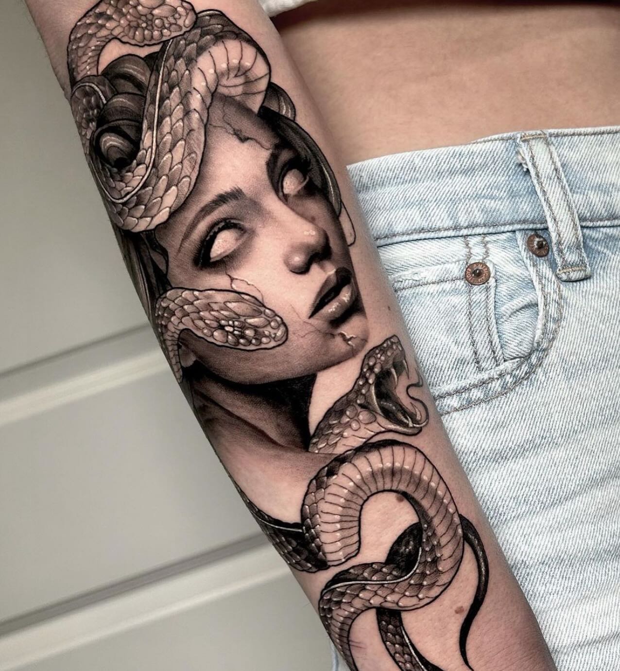 Tattoo by @hayleygallaghertattoo . To schedule an appointment please visit the website www.staytrueohio.com