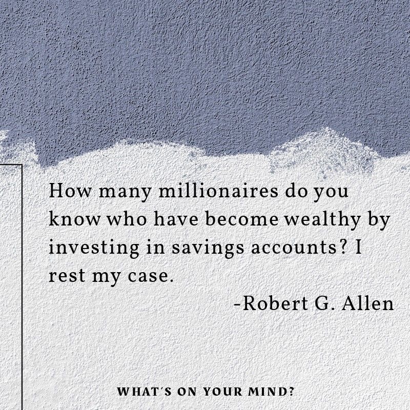 Savings Account is good but...