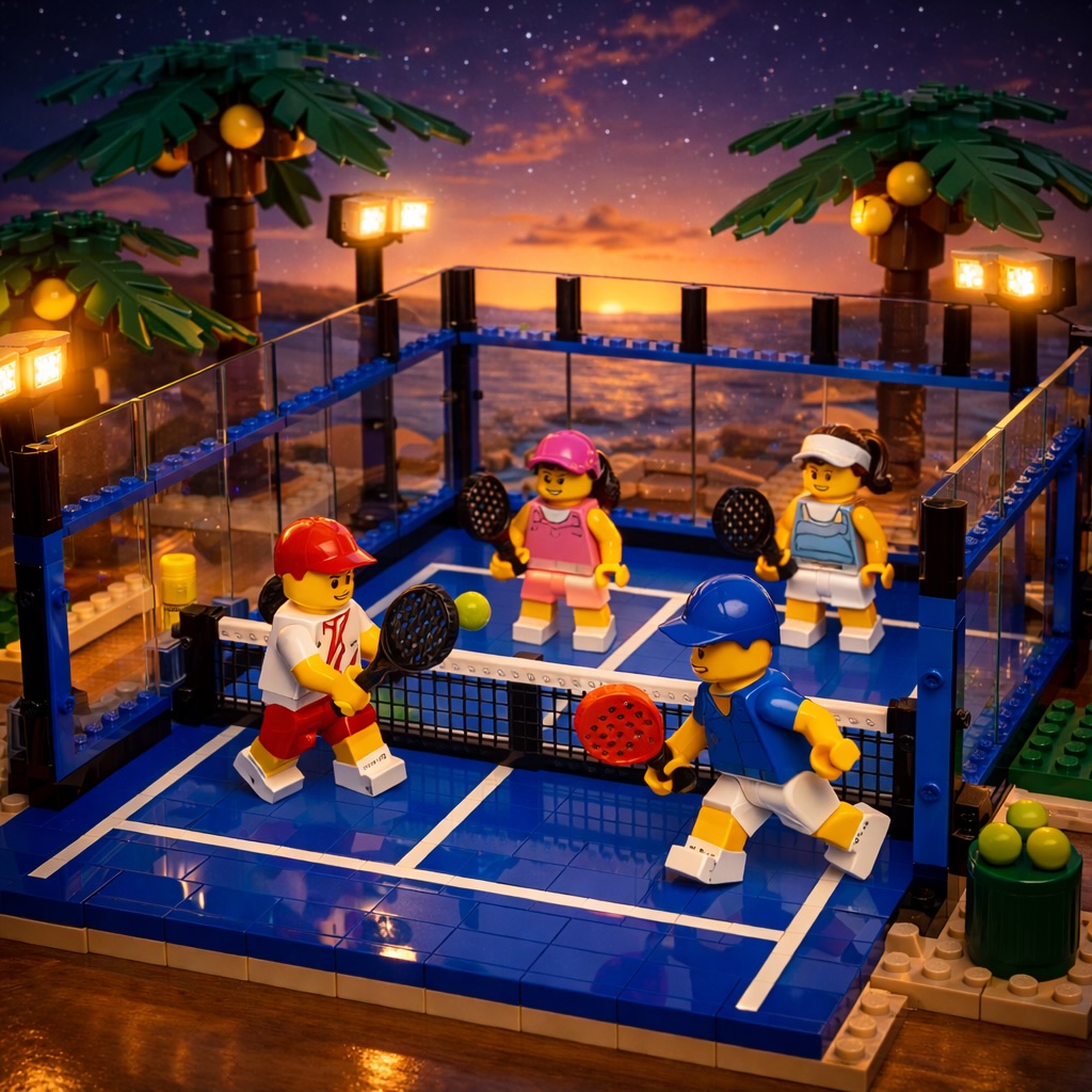 🧱🎾 Even serieus…
Wanneer komt LEGO eigenlijk met een officiële padelbaan?
Want als dit er zo uitziet,
dan willen wij ’m morgen al in de woonkamer hebben staan 😍
🌴 LEGO palmbomen
💡 Avondverlichting aan
🎾 Rally’s tot diep in de nacht
Padel is allang niet meer alleen een sport.
Het is een beleving. Zelfs in LEGO-vorm 😉
👉 LEGO, als jullie meelezen…
Padel2Move x LEGO collab?
Wij zijn er klaar voor 😏
#Padel #LEGO #PadelLife #PadelVibes #Creativiteit
Avondpadel PadelCommunity Padel2Move WhenLEGO