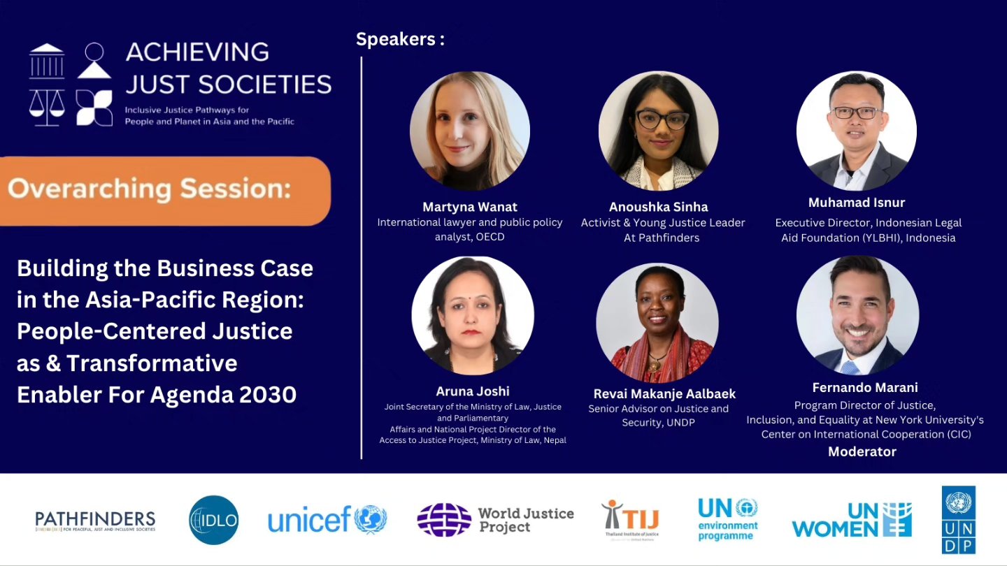 Honoured to have been invited to the Kingdom Of Thailand by the United Nations & UNDP Asia Pacific as the youngest expert and speaker at the Achieving Just Societies : Inclusive Justice Pathways For People & The Planet 💪🌱
🌐In recent years, justice systems have seen a concerning decline, especially in the Global South, where billions of people continue to lack meaningful access to justice. This growing "justice gap," marked by overstretched and under-resourced justice systems, has left many without the legal remedies they need.
⚖️Everyday justice issues—such as land use, environmental harm, debt, family disputes, and access to basic services—disproportionately affect women and those facing multiple vulnerabilities, deepening social, health, and economic inequalities.
📢The convening in Bangkok will confront these challenges, serving as a platform to explore how justice systems can better respond to the critical needs of individuals across the Asia-Pacific region.
💪As a speaker and someone who has firsthand experienced these challenges and has fought for the rights of many girls and women at the global level I will delve into evidence-based, people-centred solutions that address the demand-supply gap in justice services, focusing on those most at risk of being left behind.
#justice #sdg16 #nooneleftbehind #peoplecenteredjustice #ruleoflaw #sdgs #unitednations