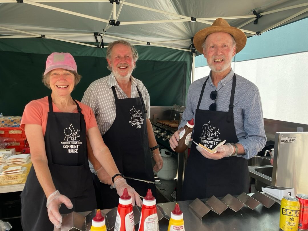The Macedon and Mount Macedon Community House Bunnings Sausage Sizzle on Saturday was a fantastic success, raising an incredible $2,000 for our community. An outstanding effort by all, especially in the 32-degree heat. Turning snags in those conditions is no small feat.
We extend our heartfelt thanks to our amazing volunteers, who generously gave up a large part of their Saturday to make the day run so smoothly. Your time, energy, and community spirit never go unnoticed.
Funds raised will go directly back into the Community House, supporting local programs, activities, and services that bring people together and strengthen our wonderful community.
Thank you to everyone who came down, grabbed a sausage, and showed their support - we couldn’t do it without you.