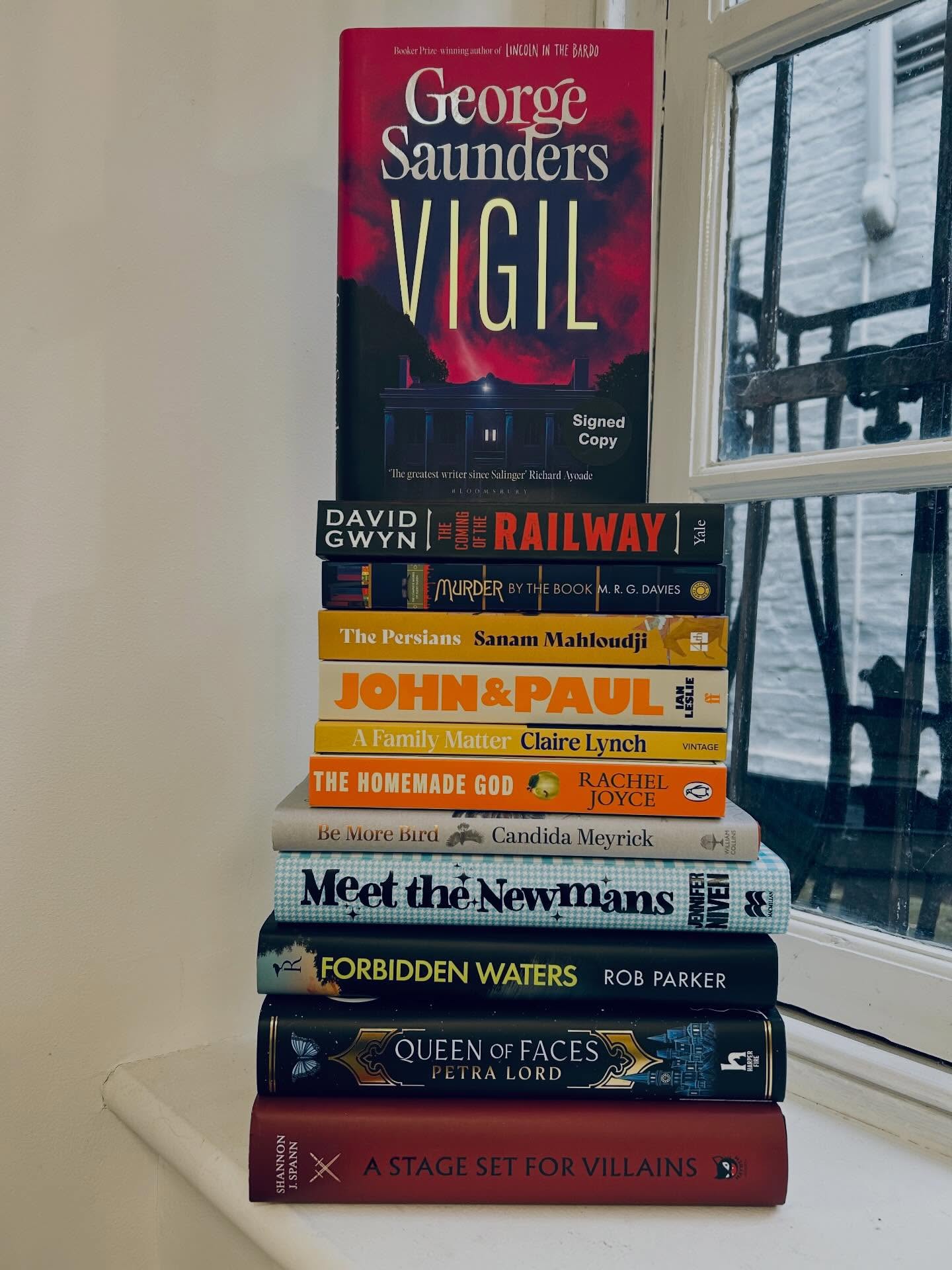 New books in stock!!
We have lots of great new books in stock at the moment. I am currently enjoying Rob Parker’s ‘Forbidden Waters’, I do love a bit of Norfolk crime.
I also enjoyed ‘Be More Bird’ from Candida Meyrick, it was just the tonic needed when I read it.
I have my eye on ‘A Family Matter’ by Claire Lynch as one to add to the ever growing to be read pile!
We also have some signed editions in stock - George Saunders anyone? Plus some gorgeous sprayed edge editions. 🫶
Come and take a look 👀 📚📚
Penny x
#independentbookshop #downhammarket #norfolk #goodreads