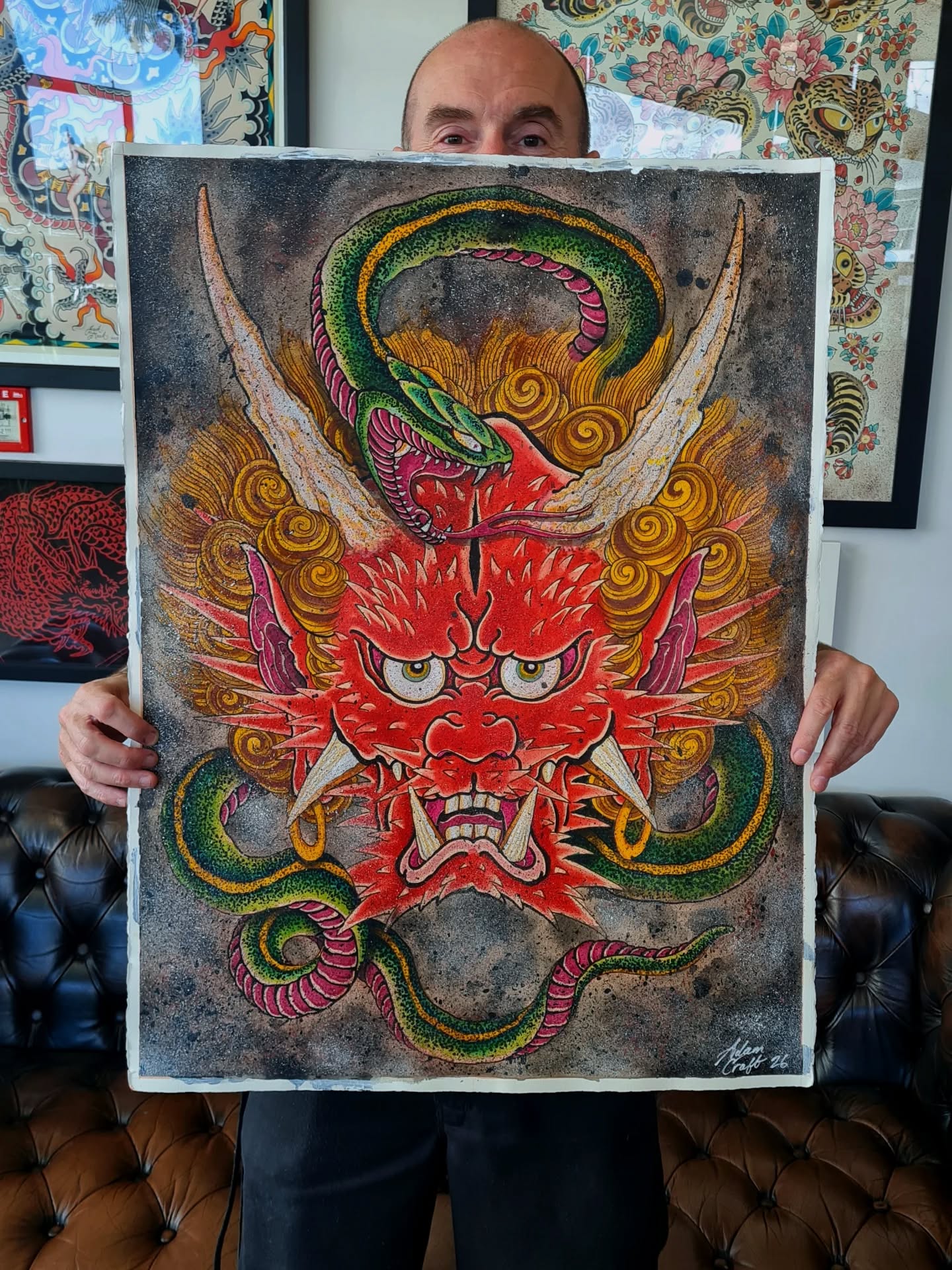 @adamcraft.tattoo has original A1 paintings for sale - Concepts are also available to be tattooed! He's currently taking bookings.
Watercolour + ink on 300gsm Arches.
Message him or email us tattoos@thetattooedheart.co.nz to purchase or make a tattoo appointment with him.
THE TATTOOED HEART
571 TE ATATU ROAD
TE ATATU PENINSULA
AUCKLAND
.
.
.
.
.
.
.
.
#japanesetattoo #japanesepainting #aucklandtattoo #japaneseart #nztattoo