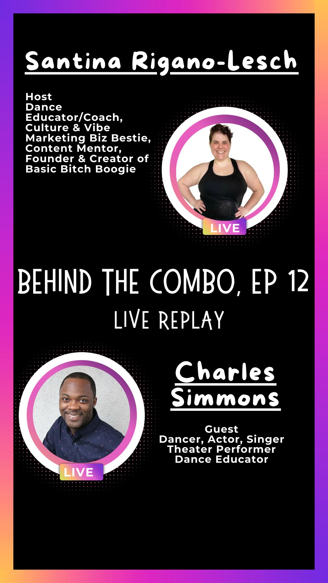 š„ BEHIND THE COMBO | EP 12 ā with Charles Simmons š„
This conversation pulls no punches.
I sat down with Charles Simmons, dancer, actor, singer, theater performer, and dance educator, to talk about why ātough loveā in dance education is not it.
We unpacked:
š„ Why tough love often says more about the teacher and the culture than the student
āļø The critical difference between high standards and disrespect
š§ How antiquated teaching models still shape studio rooms today
š¬ What accountability can look like without humiliation
š What dancers actually need in order to grow, trust, and thrive
This episode challenges the idea that intensity has to come with intimidation.
That rigor requires fear.
That āthatās how I was trainedā is a good enough reason to keep doing it.
If you care about culture, leadership, and the responsibility we carry as educators... this one matters.
š„ Watch the full replay and share your biggest takeaway from the conversation.