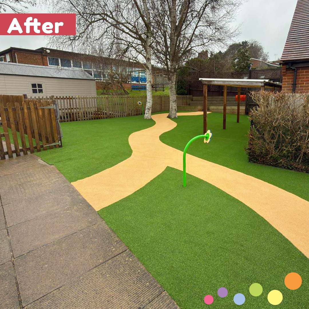 Showcasing how much surfacing can make a difference🤩
Our Luxury Artificial Grass has turned this area at Maulden Lower School into a vibrant multi-use space for children to enjoy during breaks!
Looking at different surfacing options for your playground?
Take a look at our full range on our website!
#PlaygroundDesign #PlaygroundTransformation #PlaygroundSurfacing #OutdoorLearning