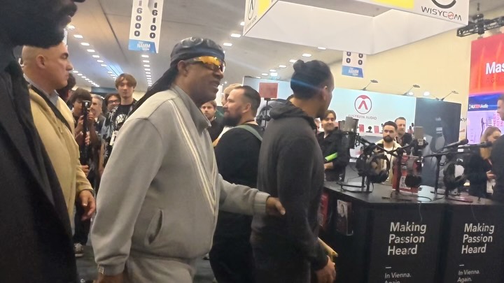 Highlights from this years @thenammshow
See if you made the cut to our Namm movie!
#thehajj #thehajjmusic #namm2026 #namm #stevewonder