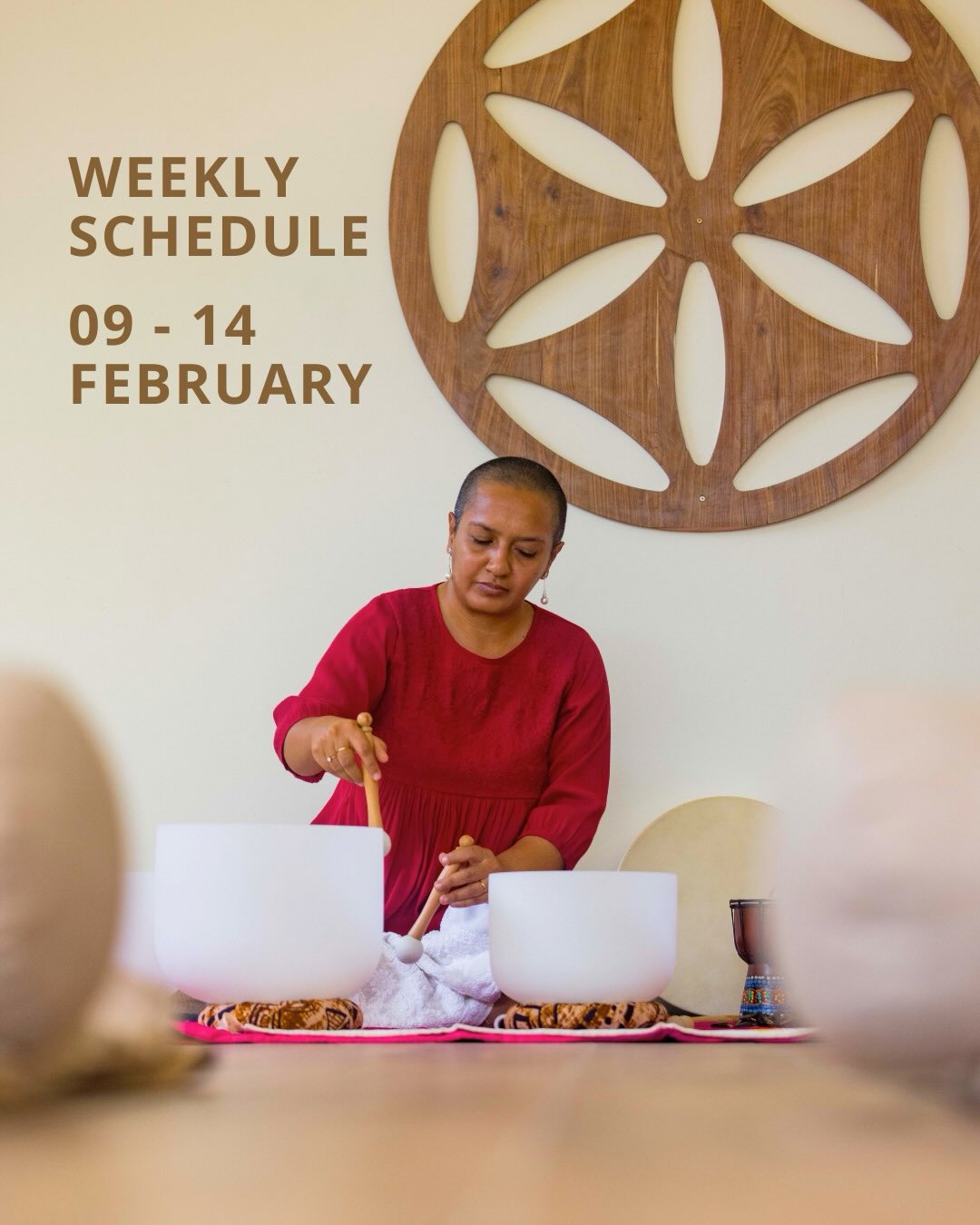 This week at Umoja 🌞
From early morning Power Yoga and Reformer Pilates to heart-opening Twin Hearts Meditation, strengthening Barre, uplifting Dance Fitness, and joyful movement for kids, this week’s schedule is an invitation to move, breathe, and reconnect with yourself.
As we head towards love weekend, join us for our special workshops — Crochet, Craft & Chill and Opening Portals of Love — beautiful spaces to slow down, create, reflect, and connect 🤎
Swipe to explore the full schedule and find the class that calls you.
Book via WhatsApp: +255 792 444 882 ✨