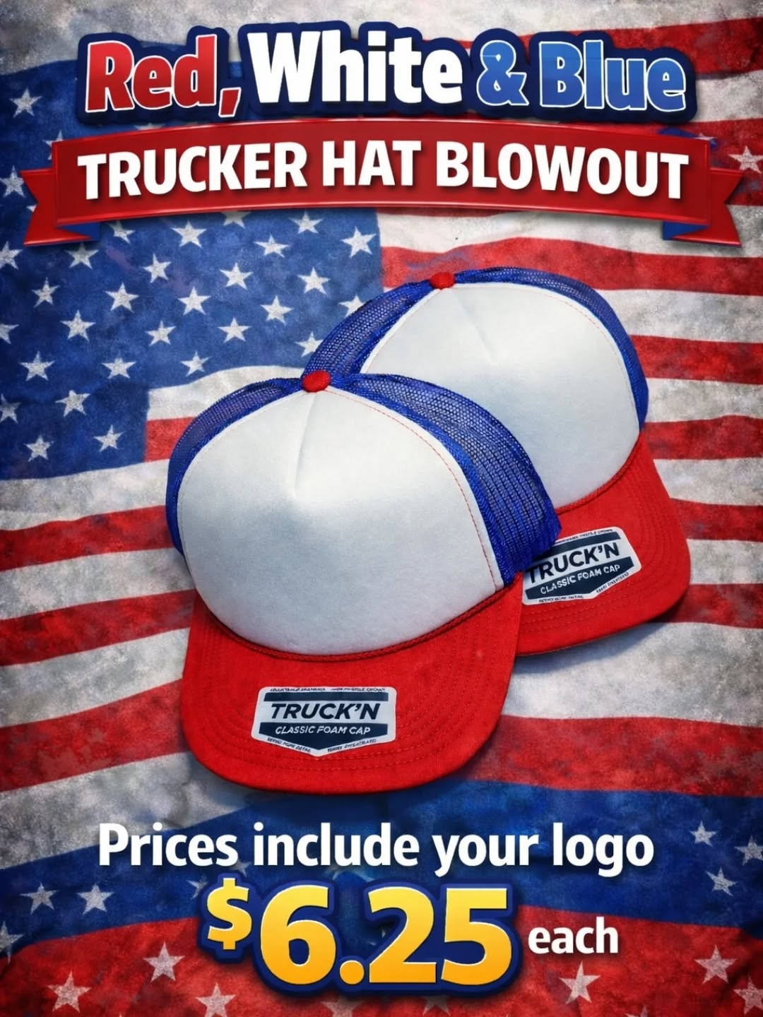 #truckerhat #foamhat #customhats #merch #hats
Seattleprintshop.com