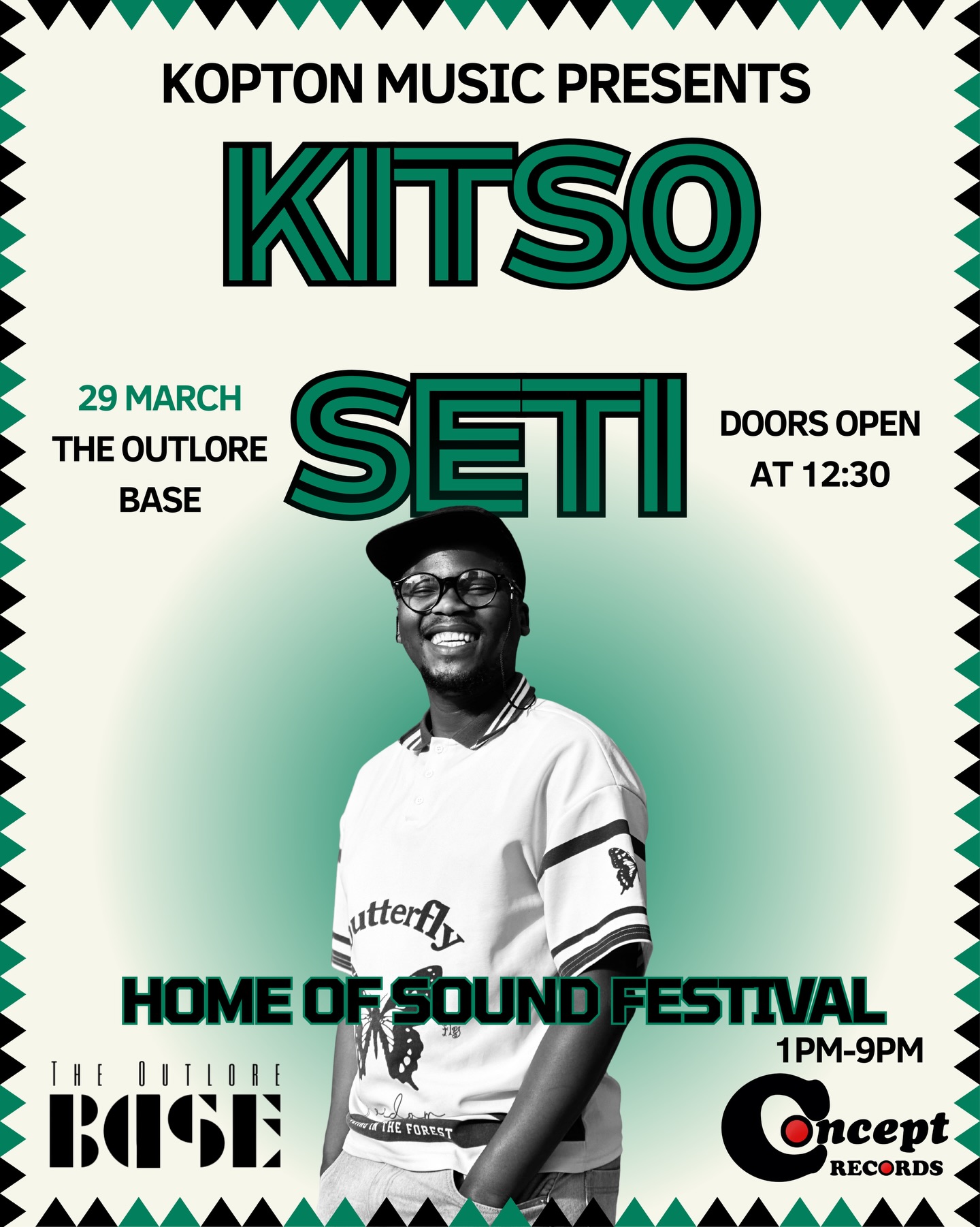 We’re so excited to share that Kitso Seti, AKA uTaka Smiles, will be gracing the stage next month at The Home of Sound Festival!👑🇿🇦🔥Phase 1 tickets are now 76% sold, so make sure you grab yours on Quicket or the link in our bio, before we move to Phase 2!🎫 Have you got your ticket?👀
#homeofsoundfestival #koptonmusic #kitsoseti #spokenword #capetownjazz