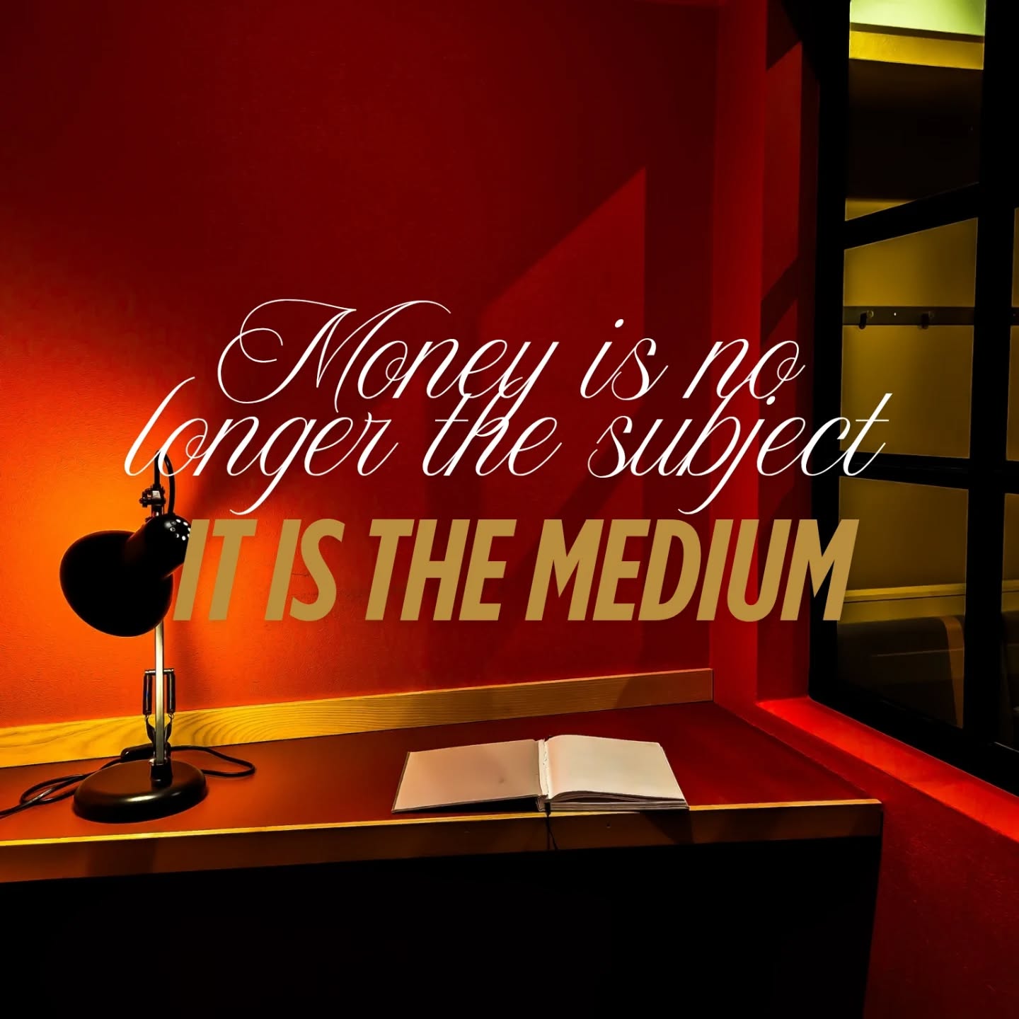 We believe that:
Power without courage stagnates
Freedom without direction hollows
optimisation without purpose anesthetises
This is not a room for protection.
This is a room for supply.
Here, responsibility is not a burden.
It is a privilege.
Legacy is not obligation.
It is a natural consequence of inner fullness.
We do not retire from work.
We retire to contribution.
Studio Molodi is a post financial sanctuary
for those ready to build lives, rooms and ripples
that will outlive them.