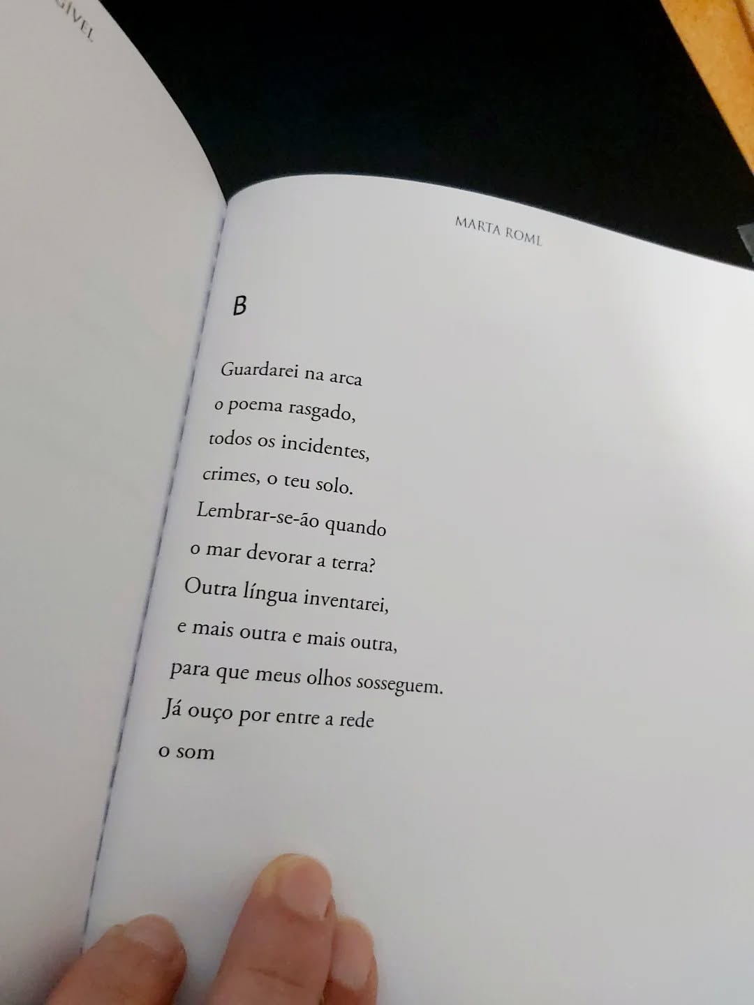 Se apagar o poema desfizesse o correr dos tempos...
2016 ©️ Marta Roml
