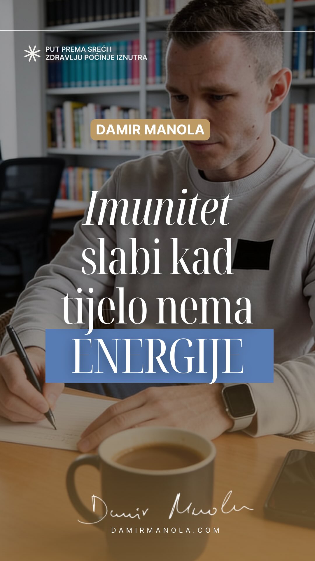 Imunitet slabi kad tijelo nema više energije za obranu
Imunitet nije samo borba protiv vanjskih utjecaja.
On ovisi o ukupnom stanju organizma.
Dugotrajan stres i iscrpljenost troše energiju koju tijelo inače koristi za obranu i oporavak. #imunitet #bioenergetskaterapije #zdravljetijela