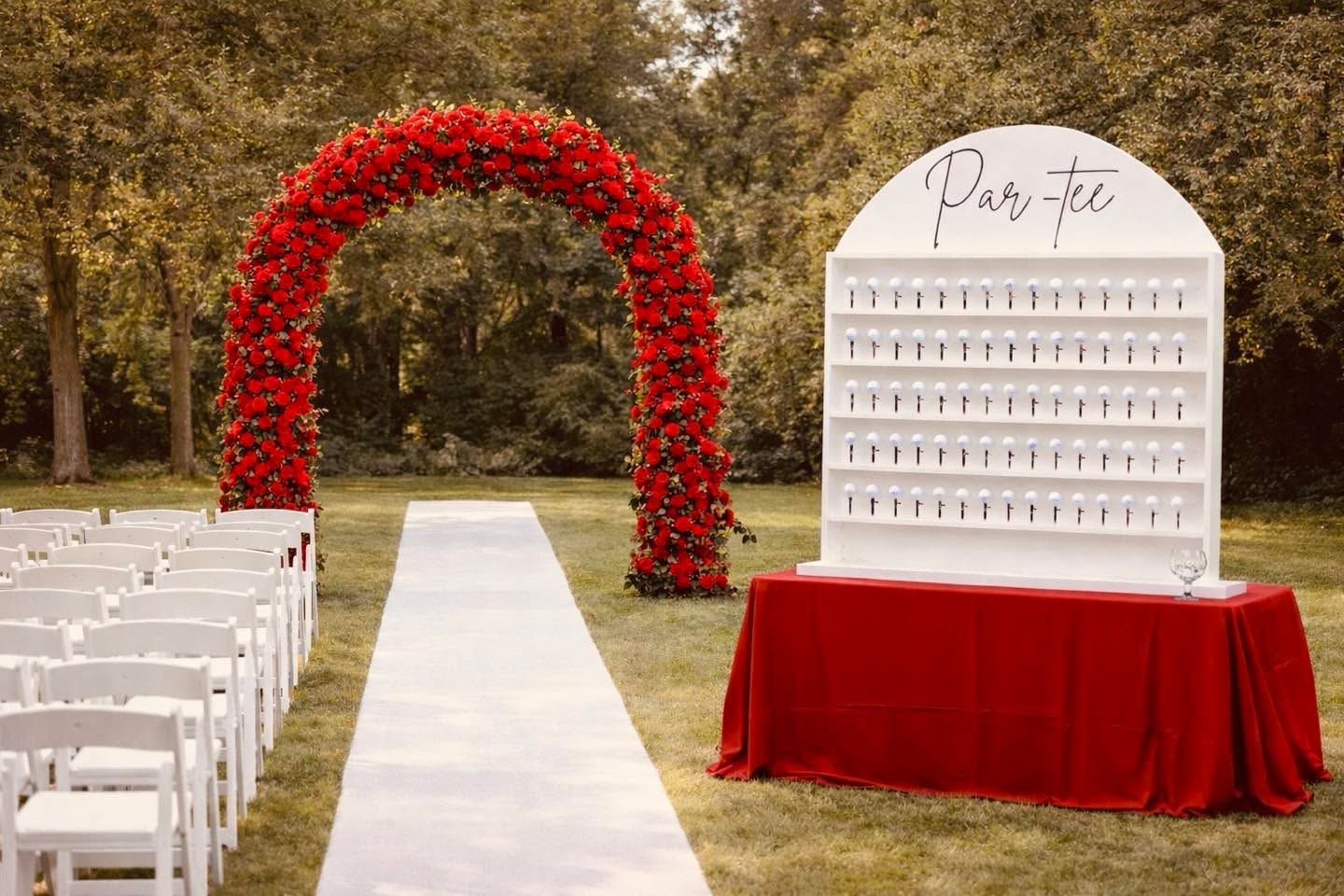 We want to be a part of your WEDDING DAY 🌹❤️
For couples who love golf, it’s more than a game — it’s part of your love story. From “I do” to the final putt, personalize your wedding with our “It’s a Par-Tee” golf wall seating chart (or for smaller weddings we offer the “Par-Tee” golf wall seating chart). It’s an unforgettable guest experience that blends elegance, fun, and creativity.
Guests interact with the display and take home a custom golf ball keepsake which serves as a lasting reminder of your one-of-a-kind day.
Because when love is your greatest game, every detail should be a hole-in-one ⛳✨
DM to elevate your wedding experience.
#cozyincolorrentals
#GolfLovers #GolfWedding #WeddingExperience #LuxuryWeddings #WeddingDetails #InteractiveWeddings #CustomWedding #WeddingInspo #GolfWall #ModernBride #GroomStyle